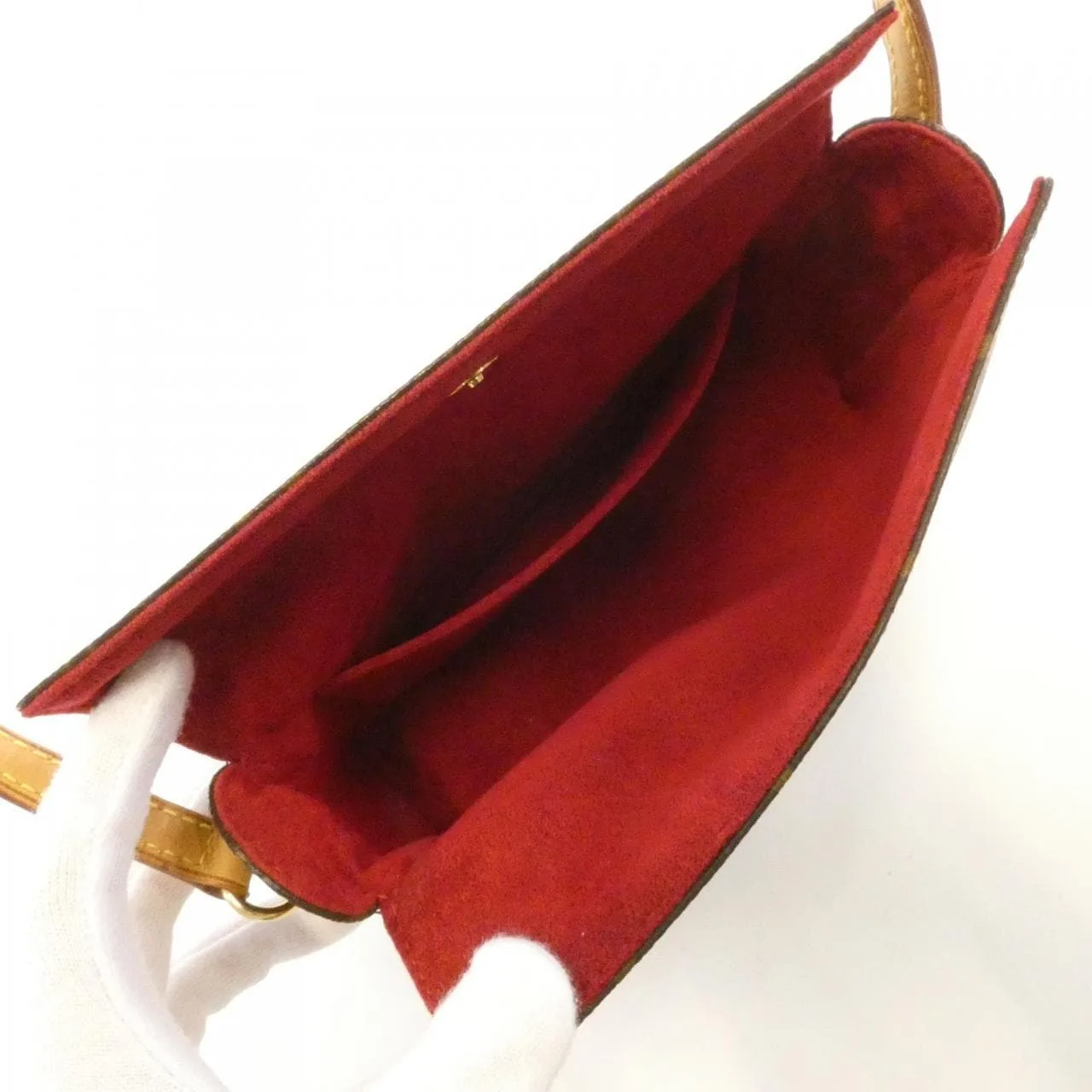 LOUIS VUITTON M51900 Handbag Monogram 黑色 Monogram 中古品B - 縮圖 8