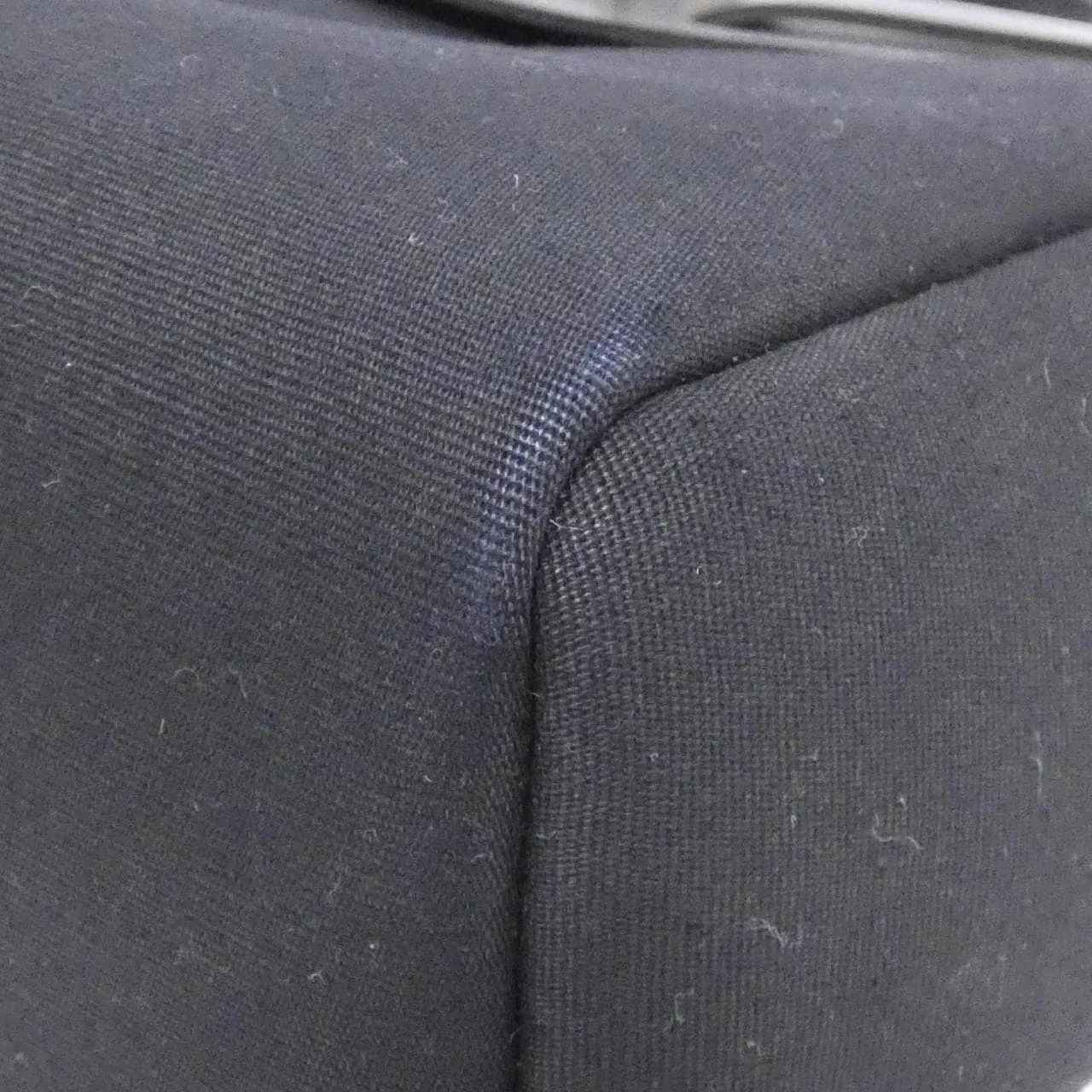 HERMES Herbag 034409CB Handbag 黑色 中古品A - 縮圖 3