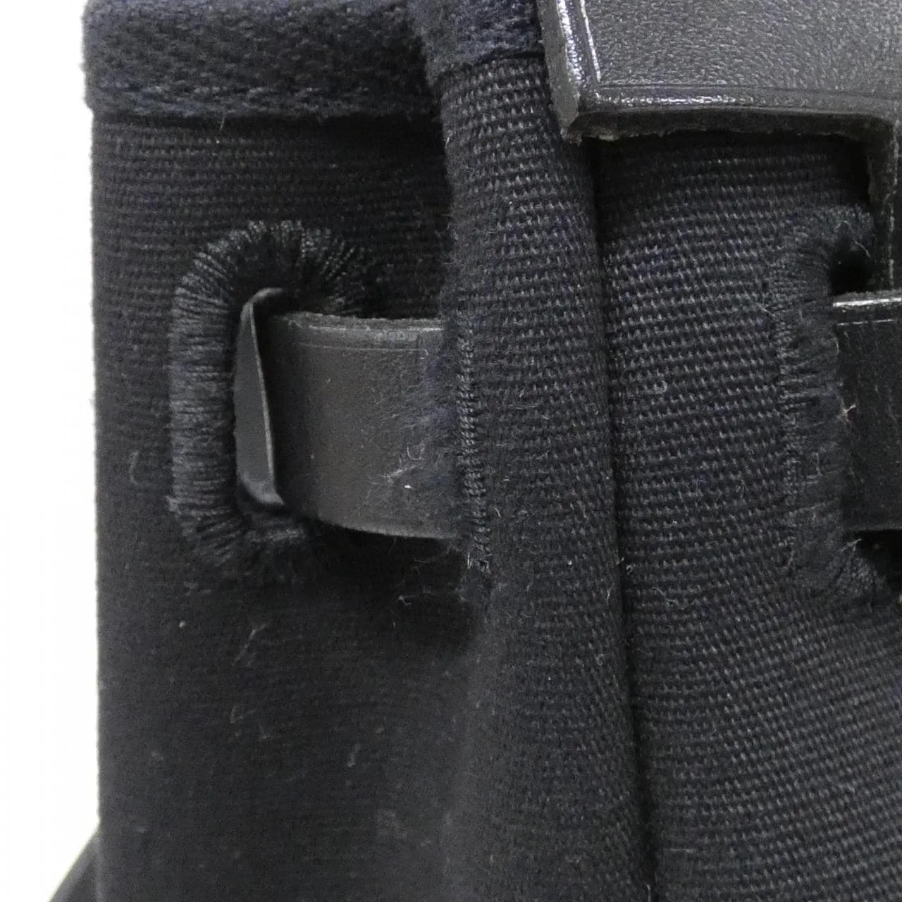 HERMES Herbag 034409CB Handbag 黑色 中古品A - 縮圖 7