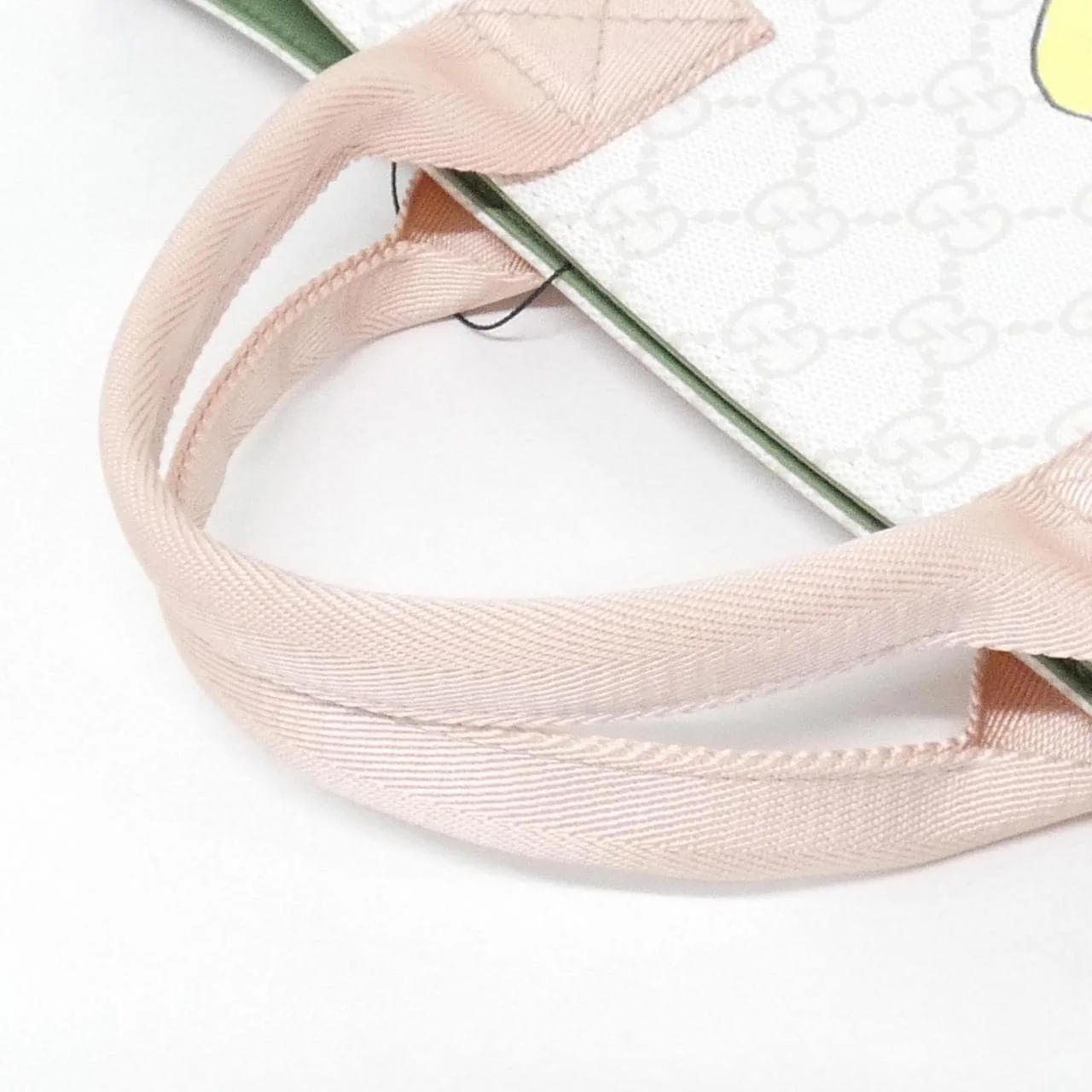 GUCCI 605831 FAEI5 Handbag Canvas 黑色 帆布 中古品A - 縮圖 6