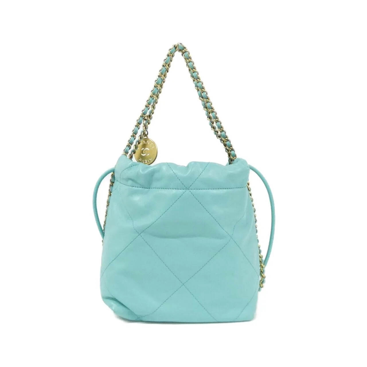 CHANEL Chanel 22 AS3980 Shoulder Leather Black Leather Rank A - Thumbnail 2