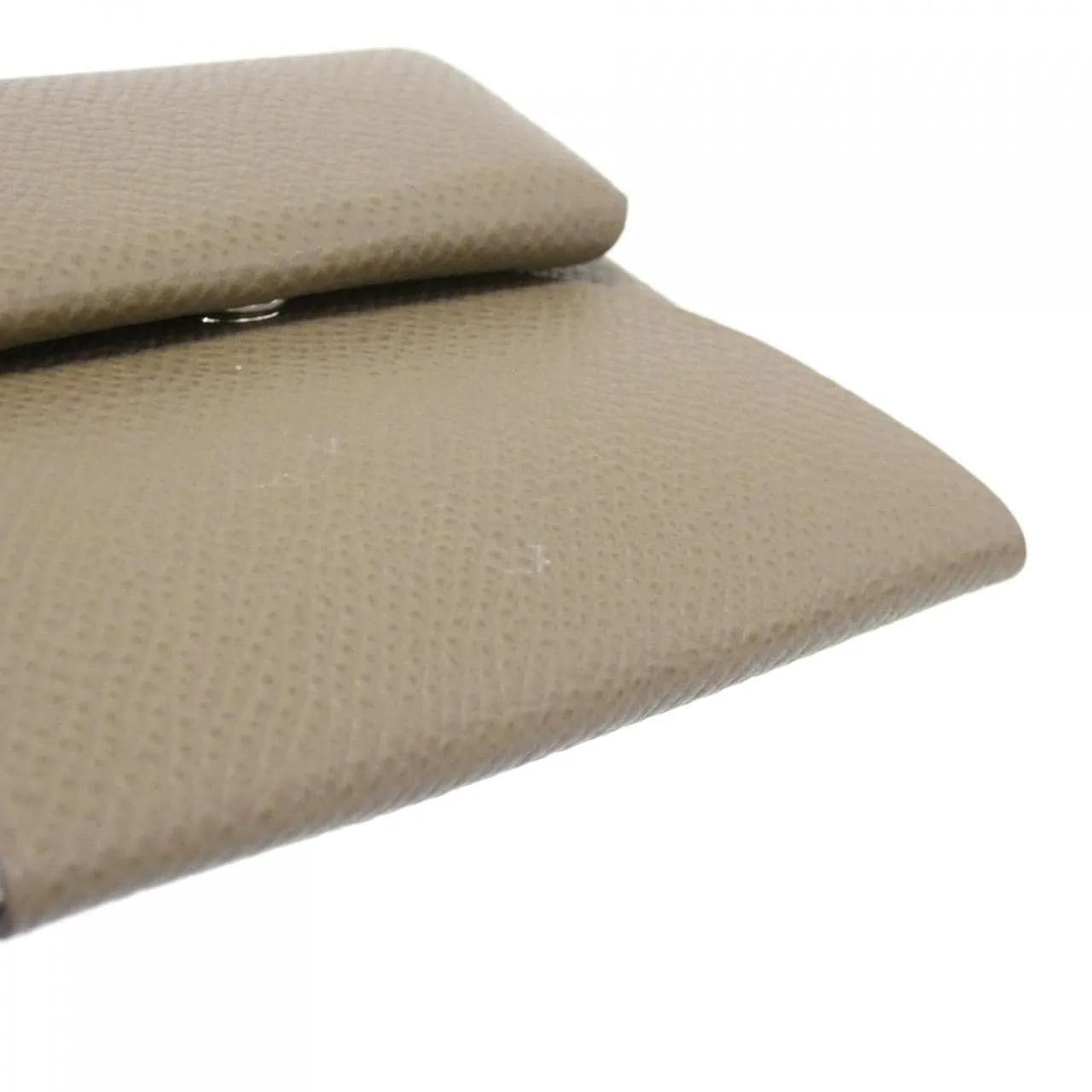 HERMES 041054CK Coin Case Epsom Etoupe Epsom 皮 中古品A - 縮圖 3