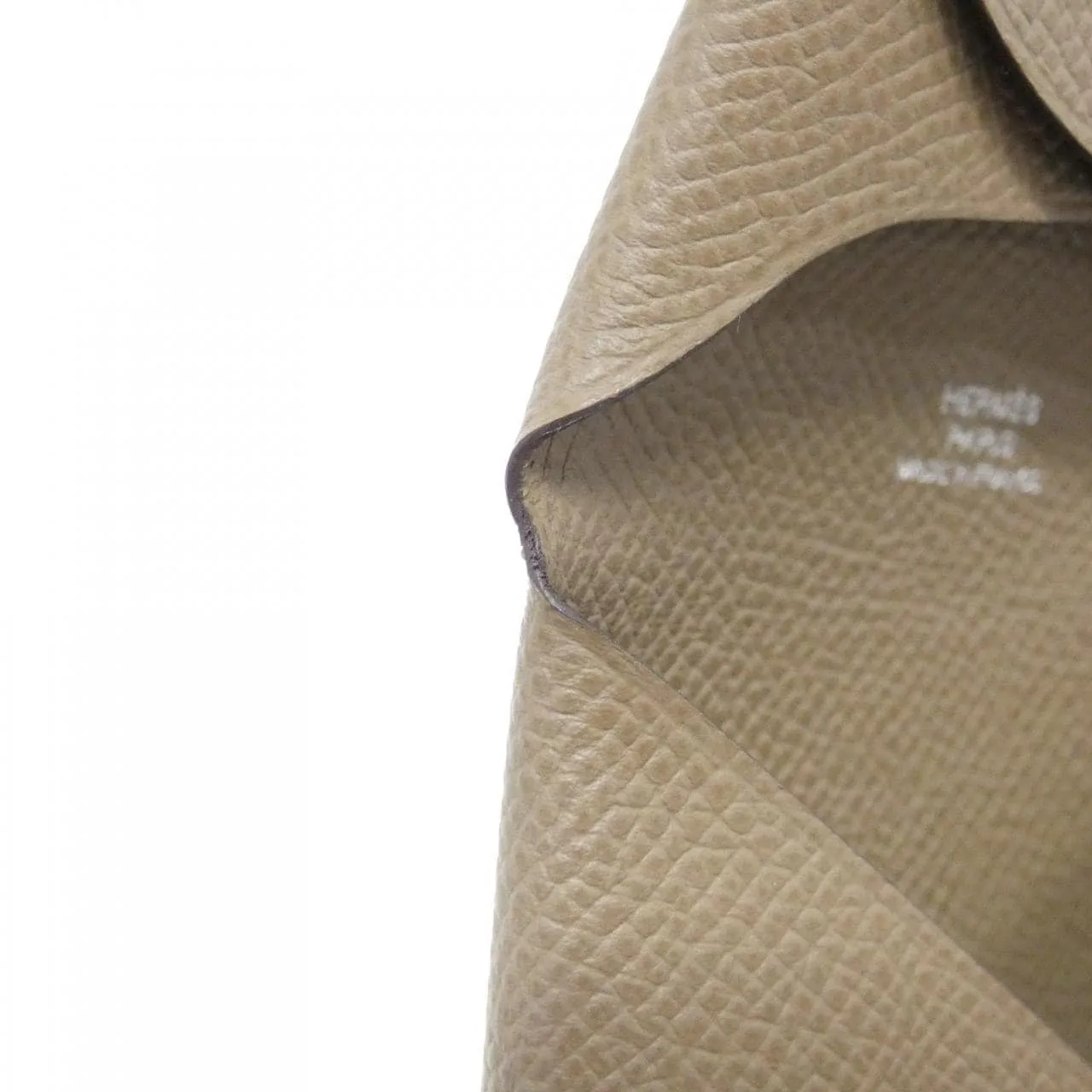 HERMES 041054CK Coin Case Epsom Etoupe Epsom 皮 中古品A - 縮圖 5