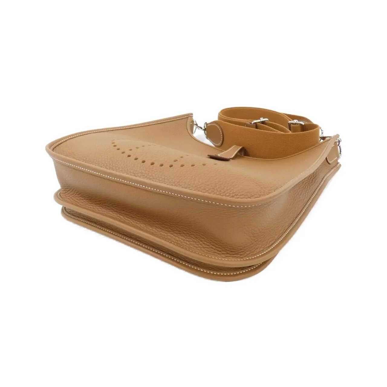 HERMES Evelyne 056277CK Shoulder Clemence 金色 Clemence 皮 中古品A - 縮圖 3