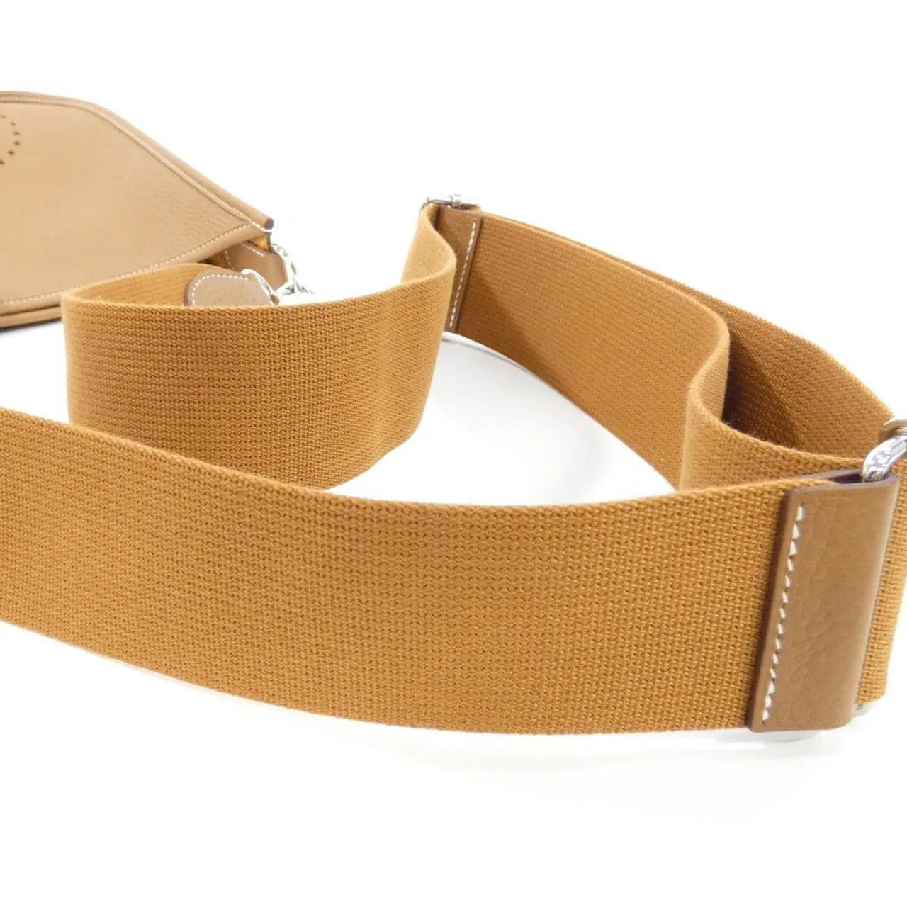 HERMES Evelyne 056277CK Shoulder Clemence 金色 Clemence 皮 中古品A - 縮圖 5