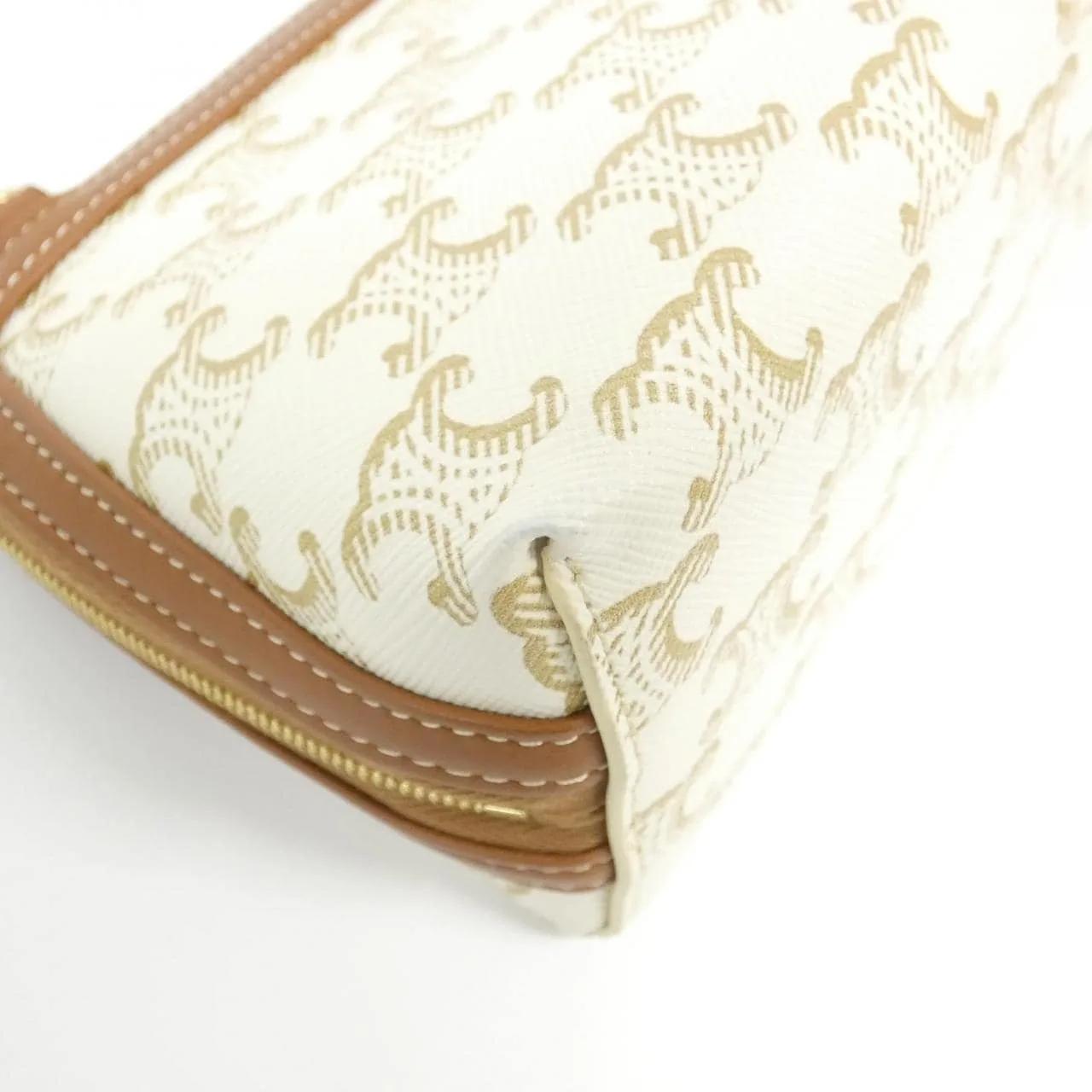 CELINE Triomphe 10E382CBX Shoulder Canvas Black Canvas Rank A - Thumbnail 3