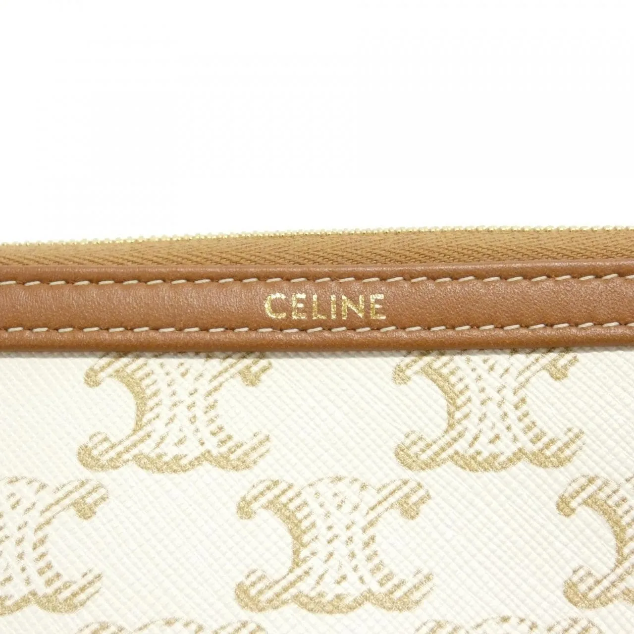 CELINE Triomphe 10E382CBX Shoulder Canvas Black Canvas Rank A - Thumbnail 5