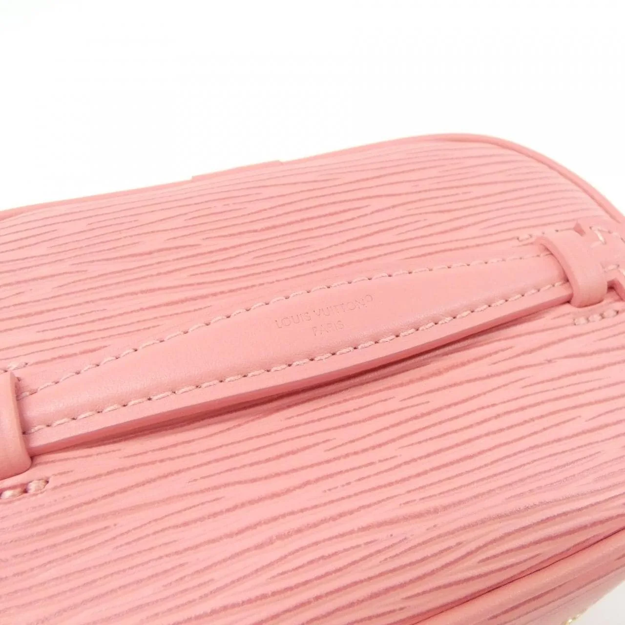 LOUIS VUITTON M25857 Pouch Epi 黑色 Epi 中古品A - 縮圖 5