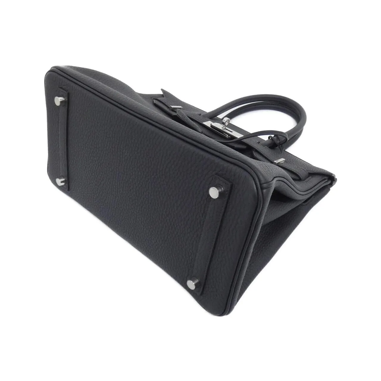 HERMES Birkin 030520CK Handbag Togo Black Togo Leather Unused - Thumbnail 3