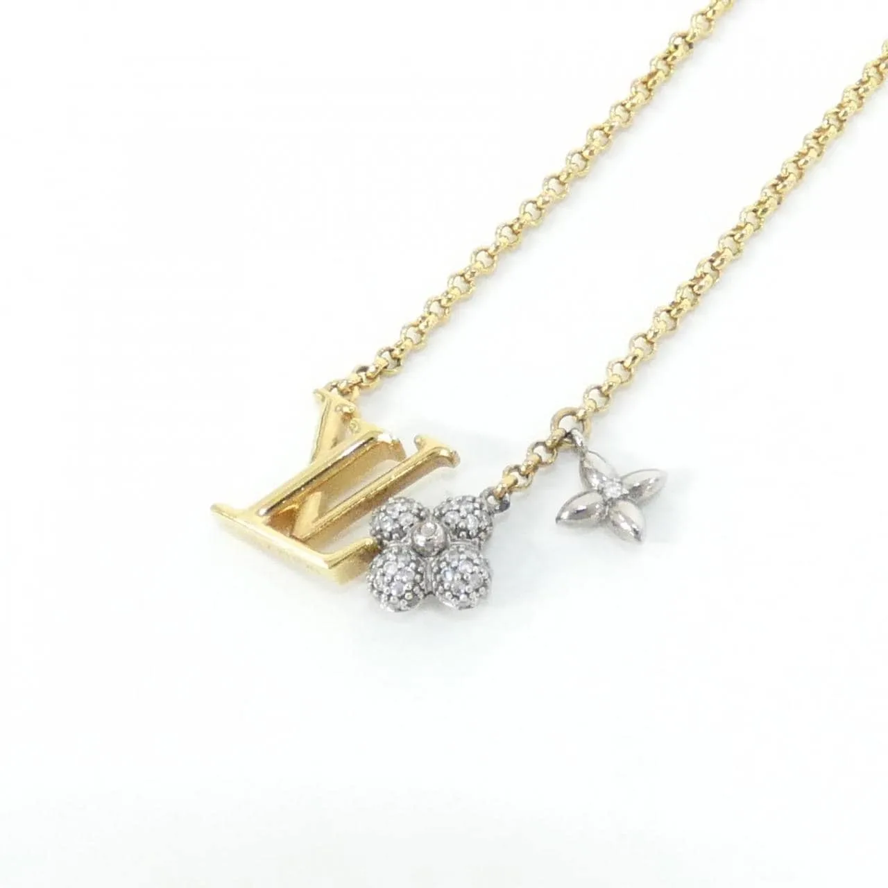 LOUIS VUITTON M01265 Accessories Lambskin Gold Lambskin Rank A - Thumbnail 3