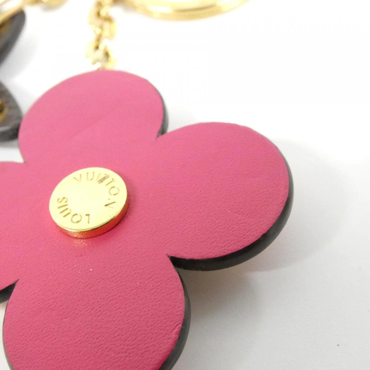 LOUIS VUITTON M63084 Key Case Monogram 藍色 Monogram 中古品A - 縮圖 7