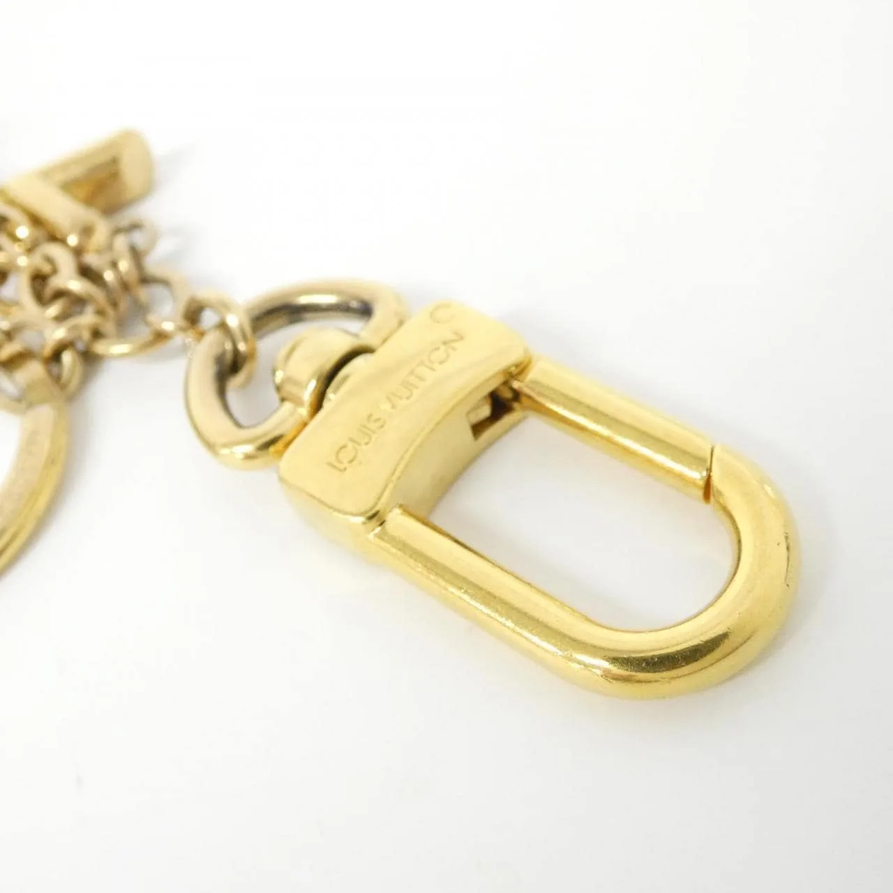 LOUIS VUITTON M63084 Key Case Monogram 藍色 Monogram 中古品A - 縮圖 10