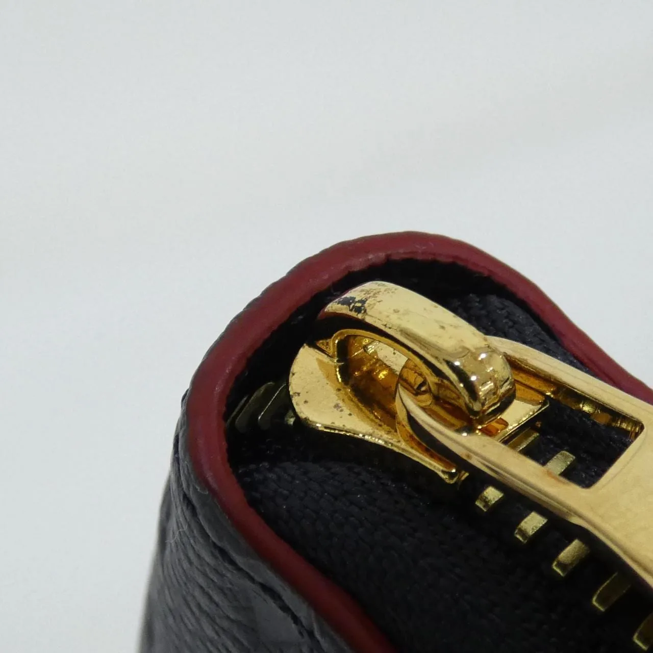 LOUIS VUITTON M62121 Wallet Monogram Rouge Monogram 中古品A - 縮圖 3