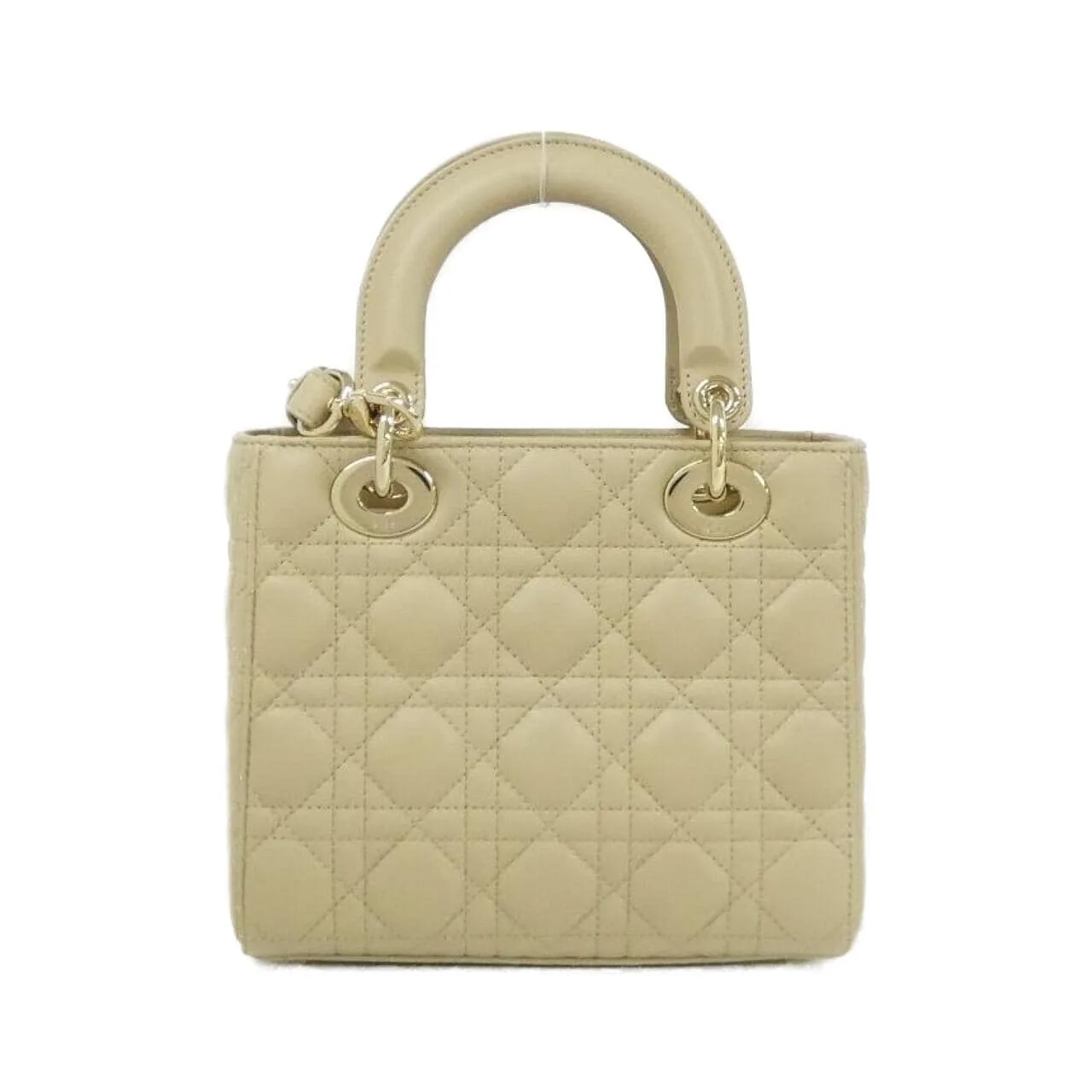 DIOR Lady Dior M0538OCEA Handbag Lambskin 黑色 羊皮 中古品A - 縮圖 2