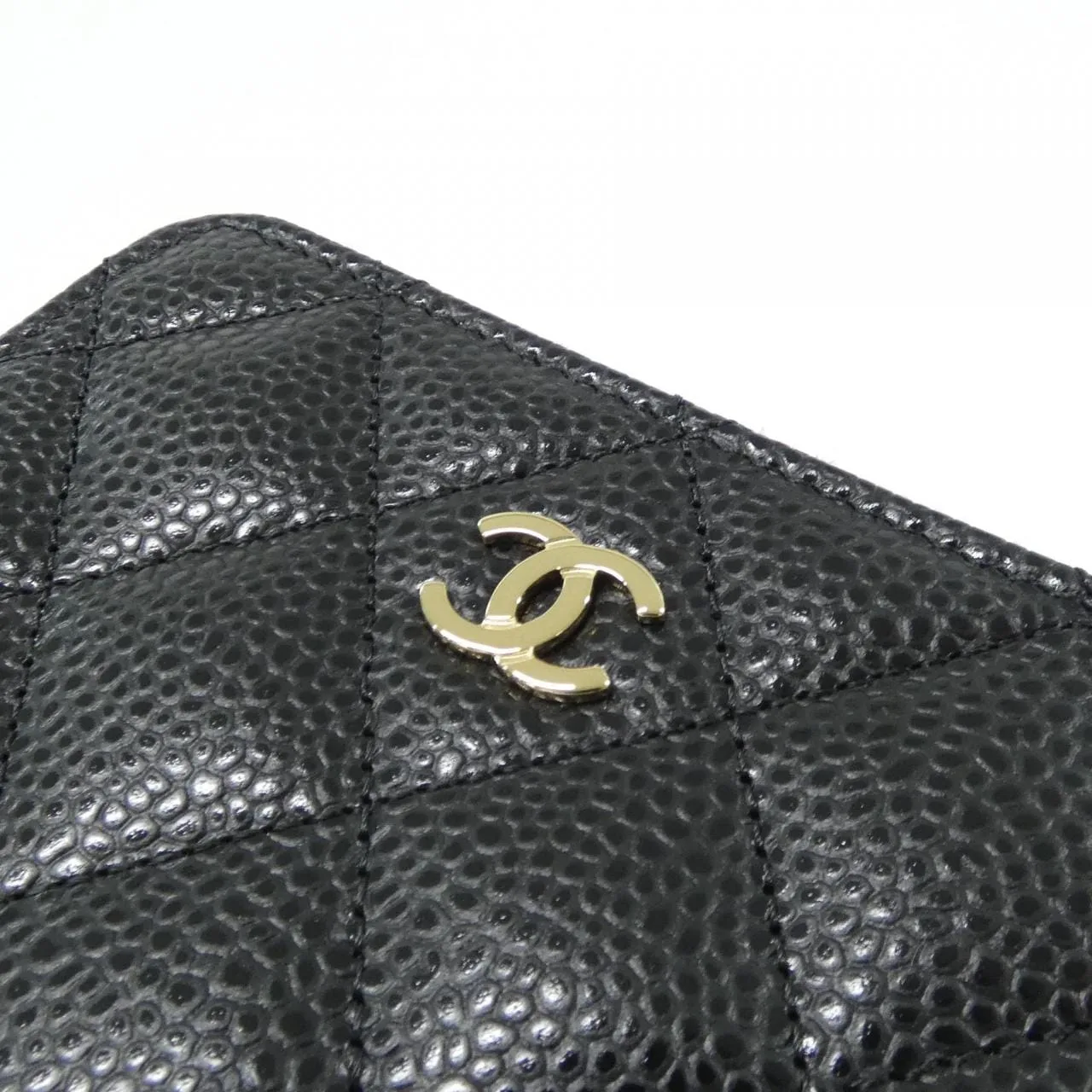 CHANEL Timeless Classic AP0216 Coin Case Grained Calfskin Black Grained Calfskin Unused - Thumbnail 4