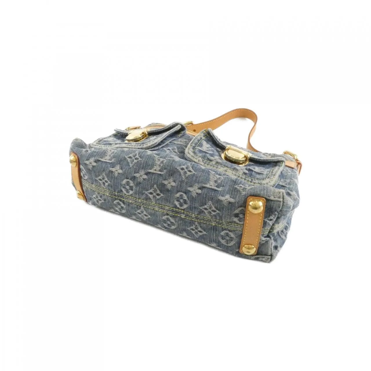 LOUIS VUITTON M95049 Shoulder Monogram Blue Monogram Rank B - Thumbnail 3