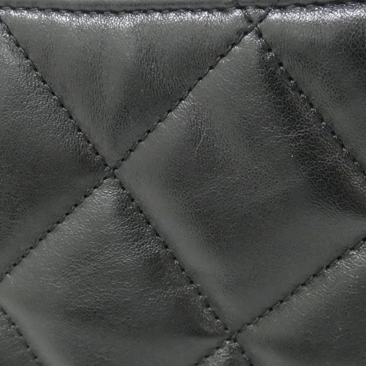 CHANEL AS4302 Shoulder Lambskin Black Lambskin Rank A - Thumbnail 5