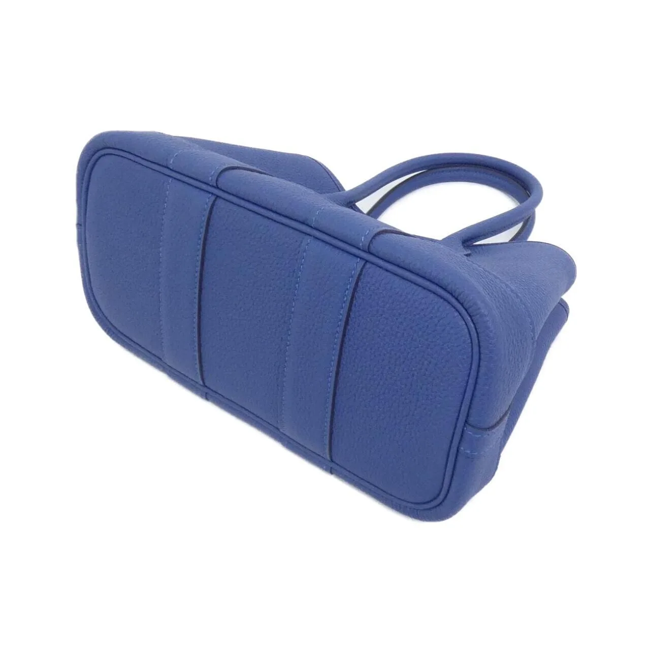 HERMES 086729CK Handbag Togo Blue Togo Leather Unused - Thumbnail 2