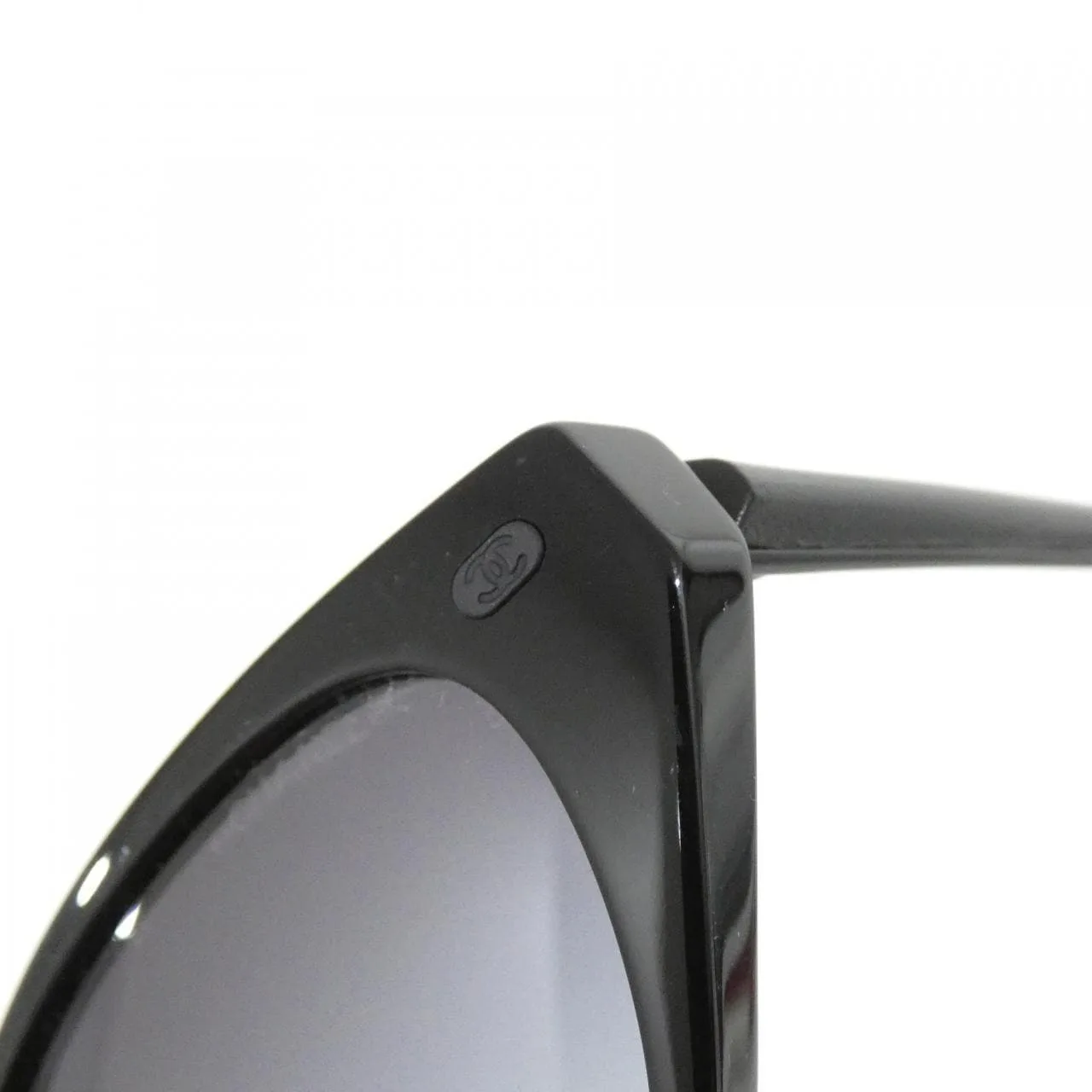 CHANEL 5438 Q A Sunglasses Black Rank A - Thumbnail 4
