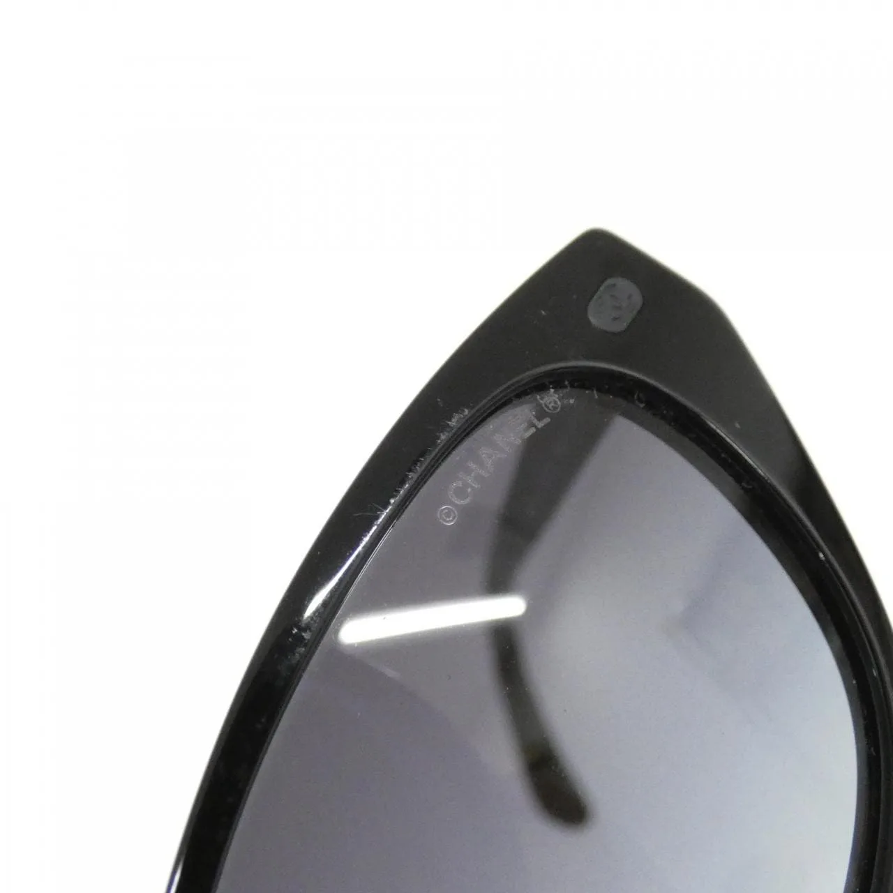 CHANEL 5438 Q A Sunglasses Black Rank A - Thumbnail 5