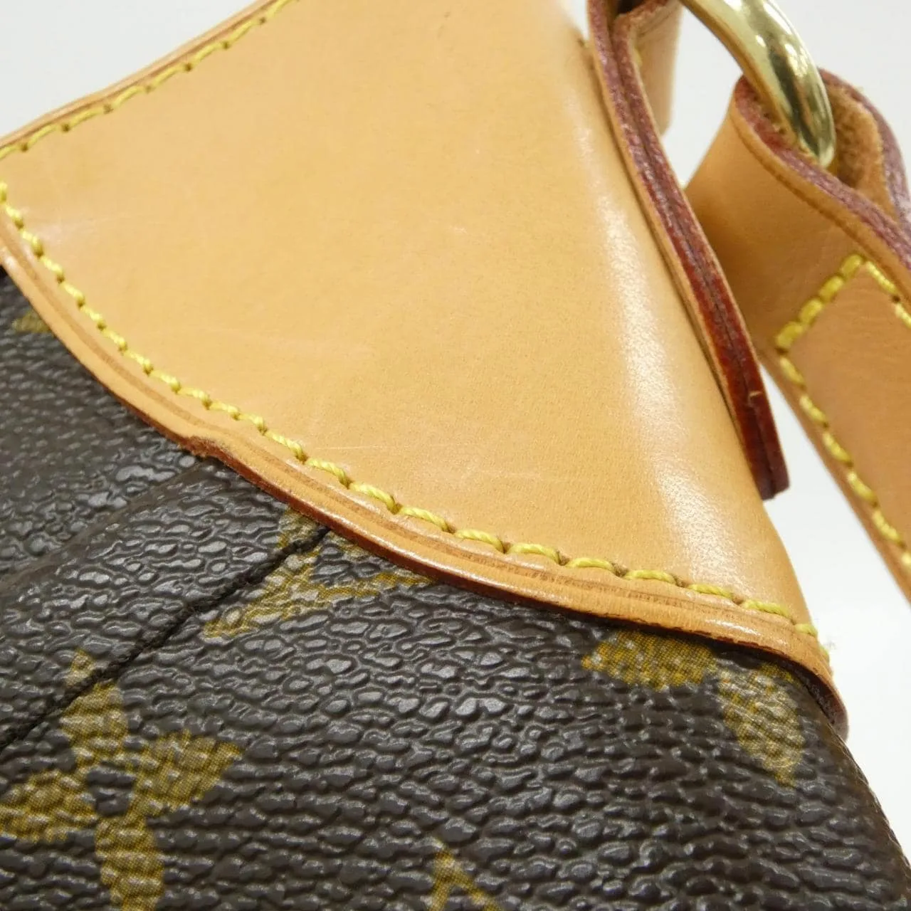 LOUIS VUITTON Odéon M56389 Shoulder Monogram 黑色 Monogram 中古品A - 縮圖 7