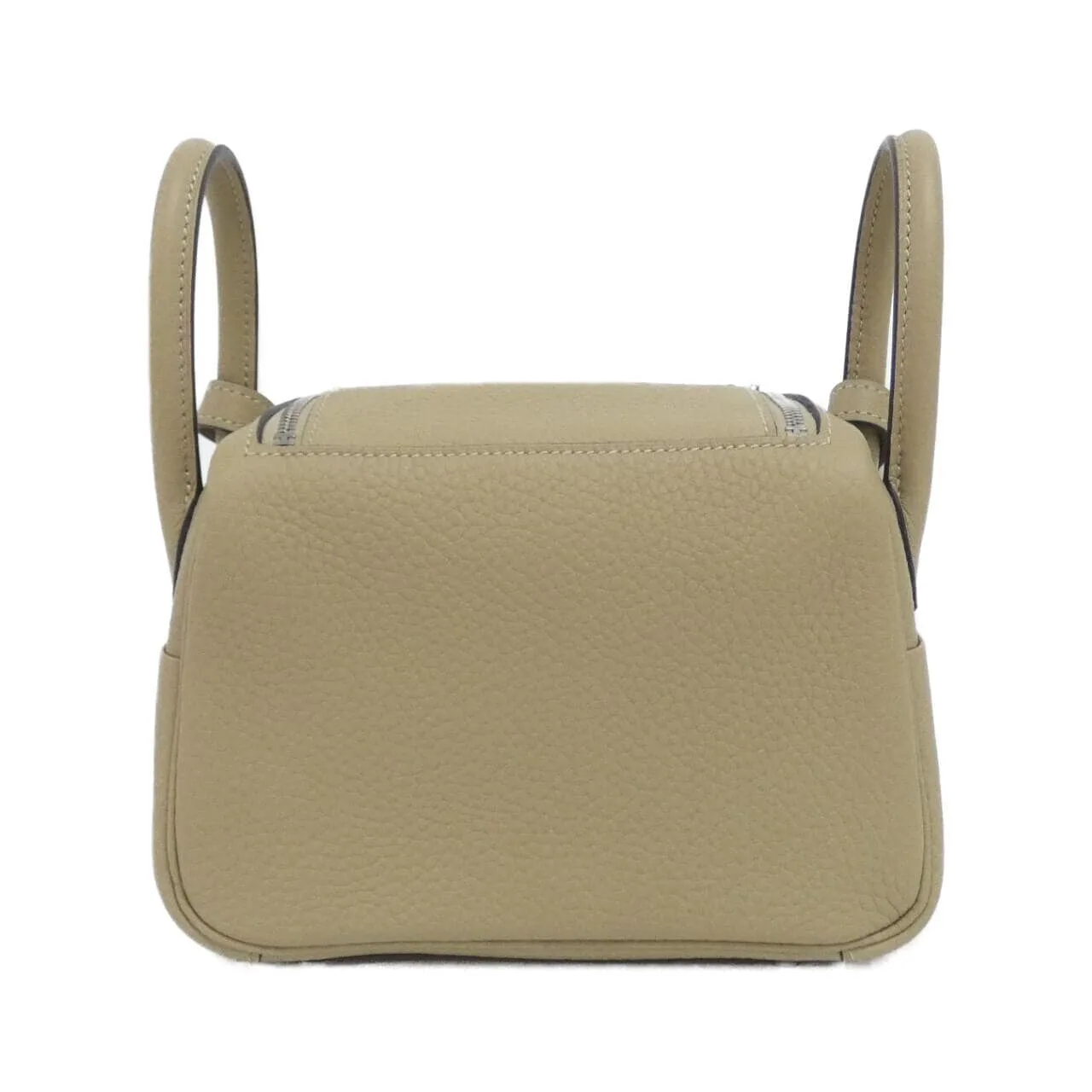 HERMES Handbag Clemence Black Clemence Leather - Thumbnail 2