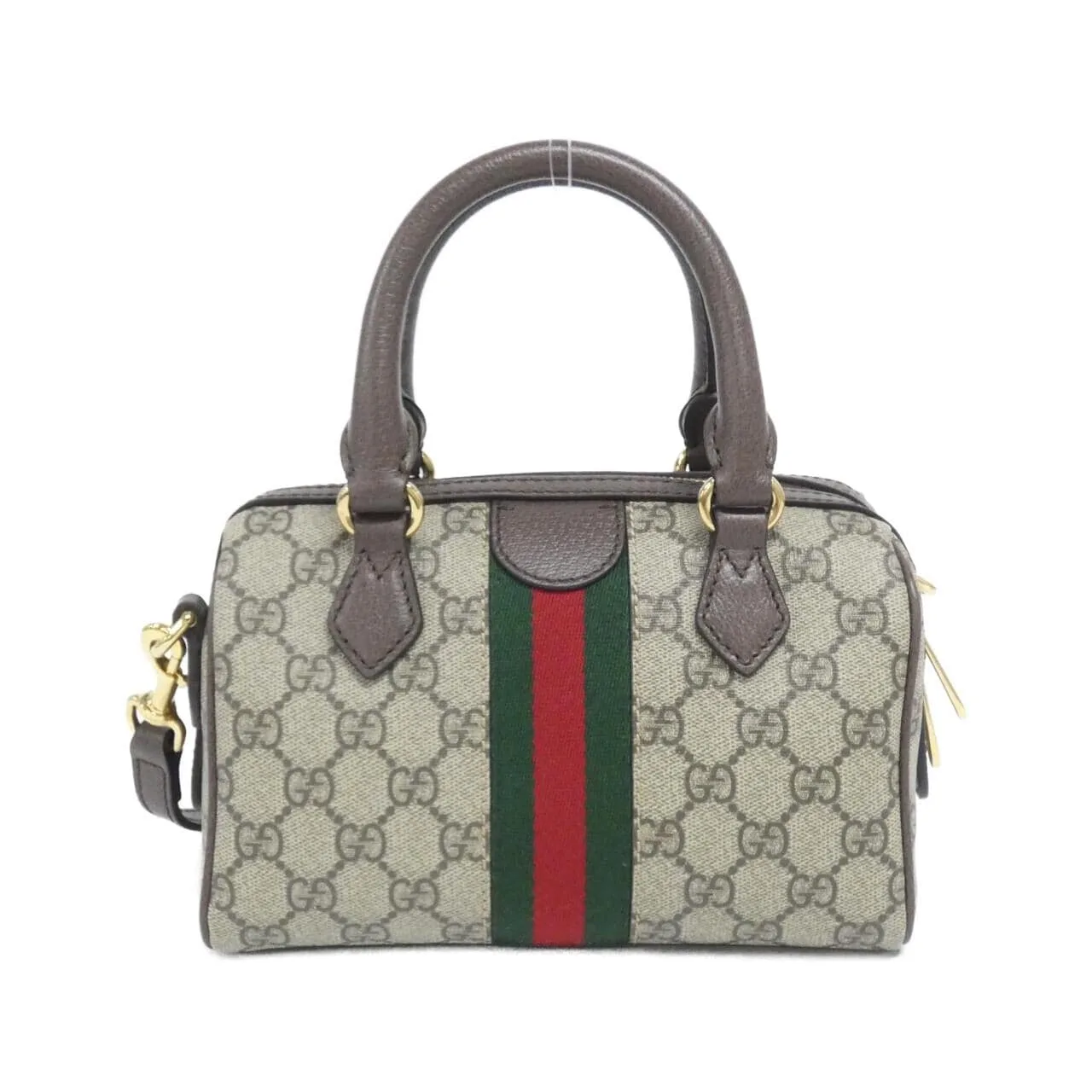 GUCCI 772053 96IWG Boston Canvas 黑色 帆布 中古品A - 縮圖 2