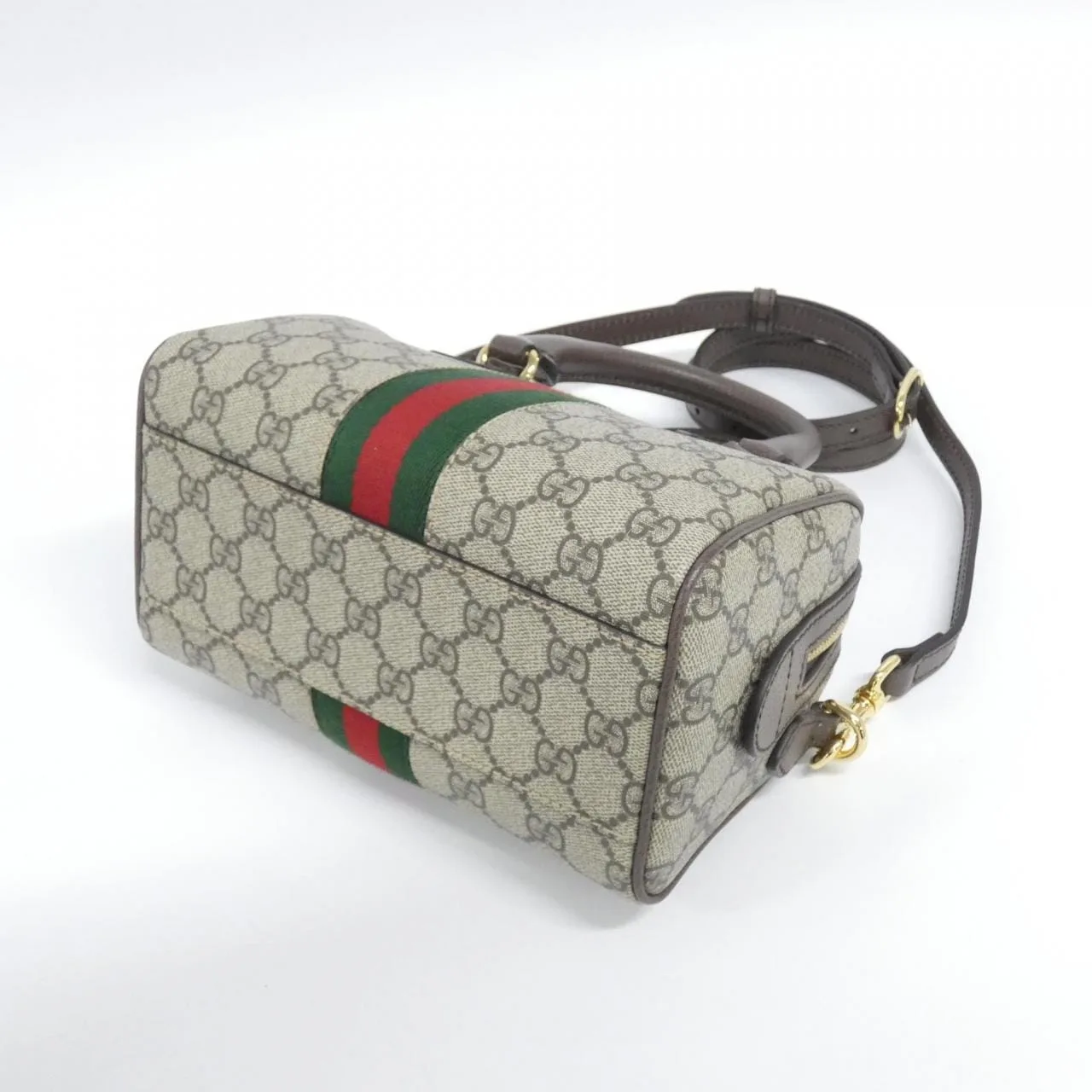 GUCCI 772053 96IWG Boston Canvas 黑色 帆布 中古品A - 縮圖 3