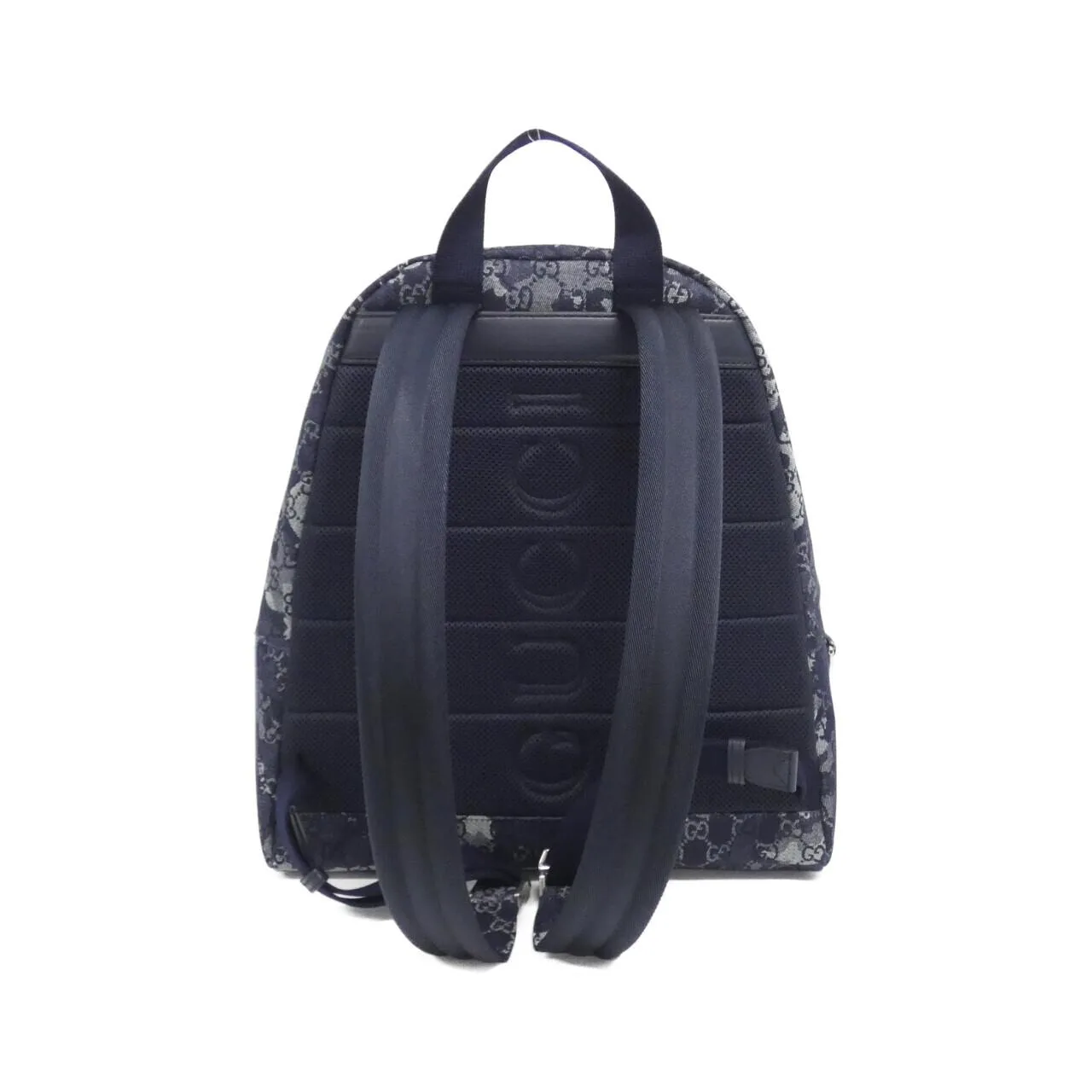 GUCCI 849008 FAE90 Backpack Denim 黑色 牛仔布 中古品A - 縮圖 2