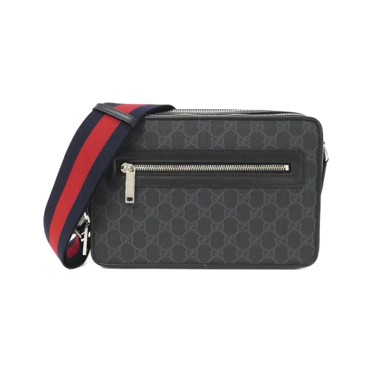 GUCCI 822072 FADJA Shoulder Canvas Black