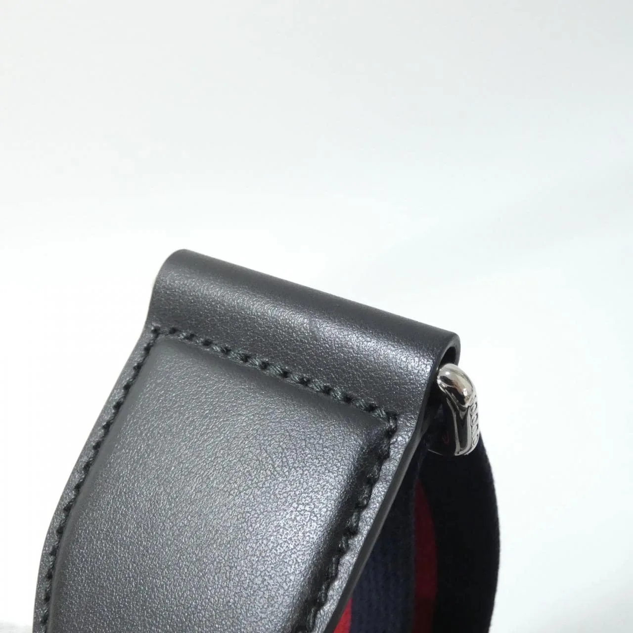 GUCCI 822072 FADJA Shoulder Canvas 黑色 帆布 中古品A - 縮圖 6