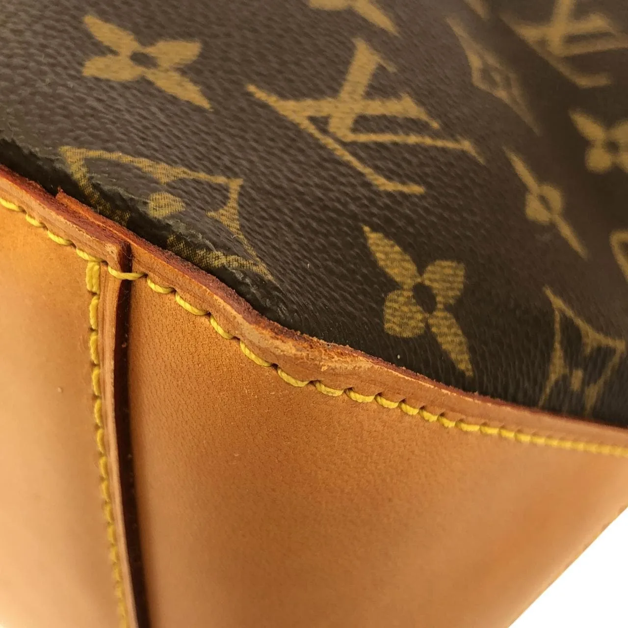 LOUIS VUITTON Caba Piano M51148 Handbag Monogram 黑色 Monogram 中古品A - 縮圖 2