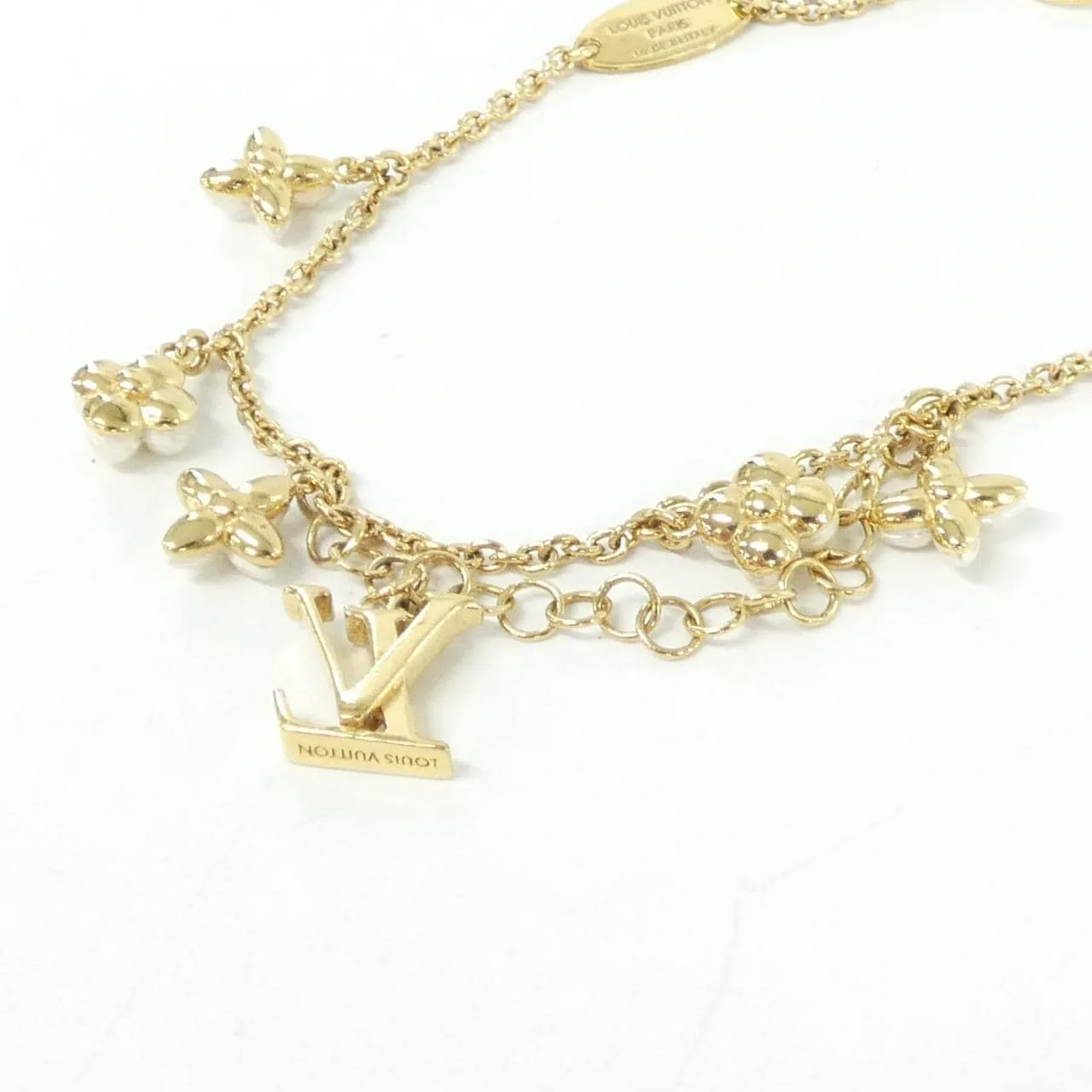 LOUIS VUITTON M0940A Accessories Lambskin 白色 羊皮 中古品A - 縮圖 3