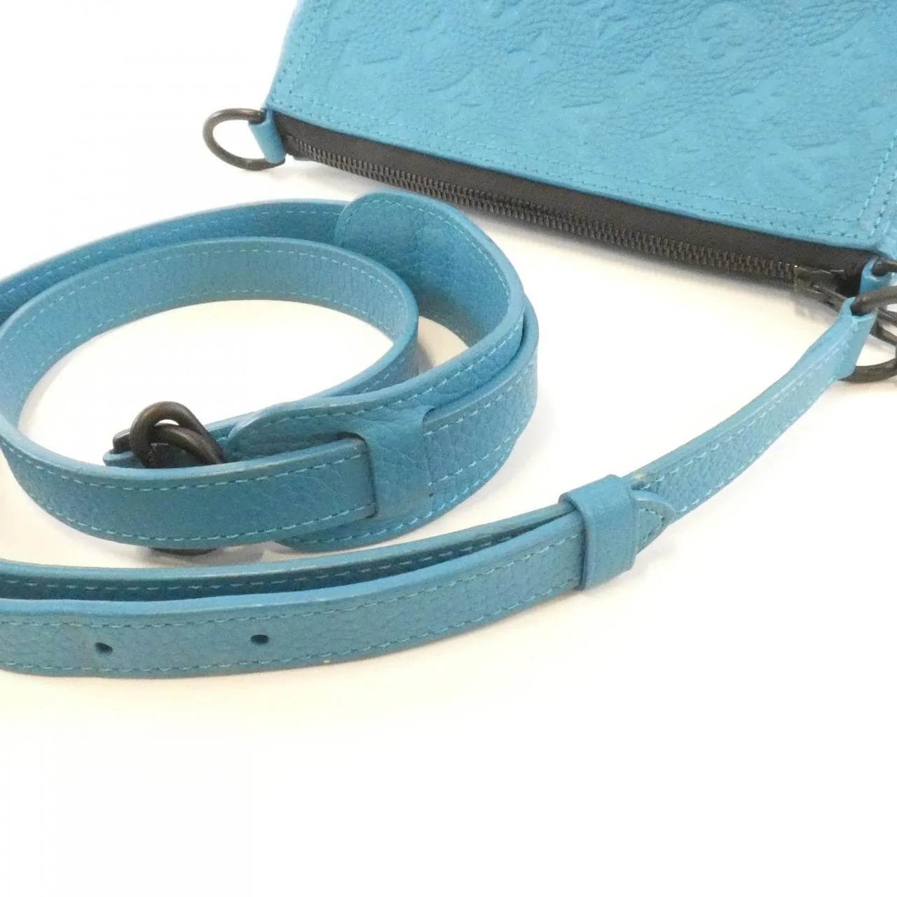 LOUIS VUITTON M55925 Shoulder Monogram 黑色 Monogram 中古品B - 縮圖 3