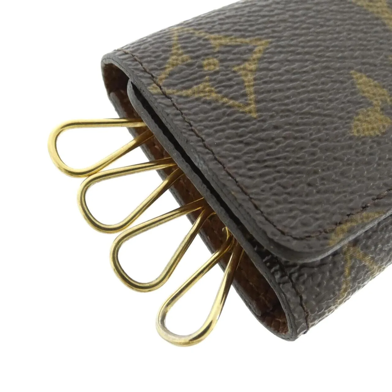 LOUIS VUITTON M62631 Key Case Monogram Black Monogram Rank A - Thumbnail 2