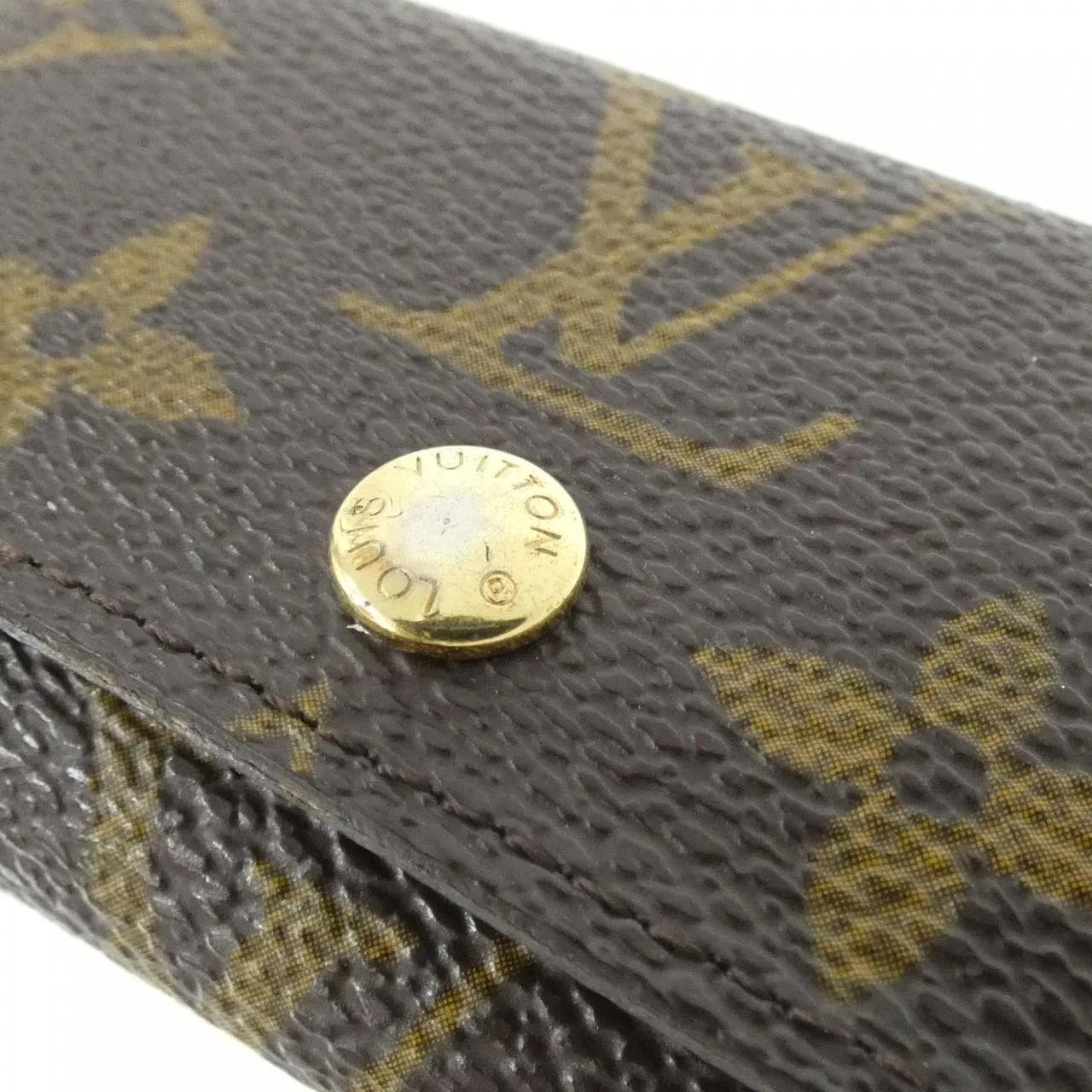 LOUIS VUITTON M62631 Key Case Monogram Black Monogram Rank A - Thumbnail 3