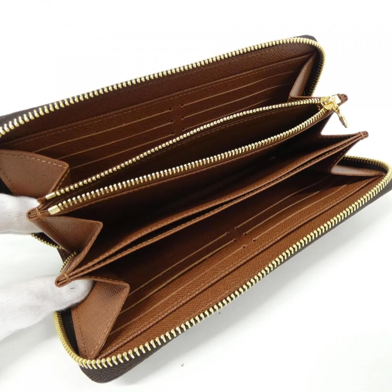 LOUIS VUITTON M42616 Wallet Monogram Black Monogram Rank A - Thumbnail 4