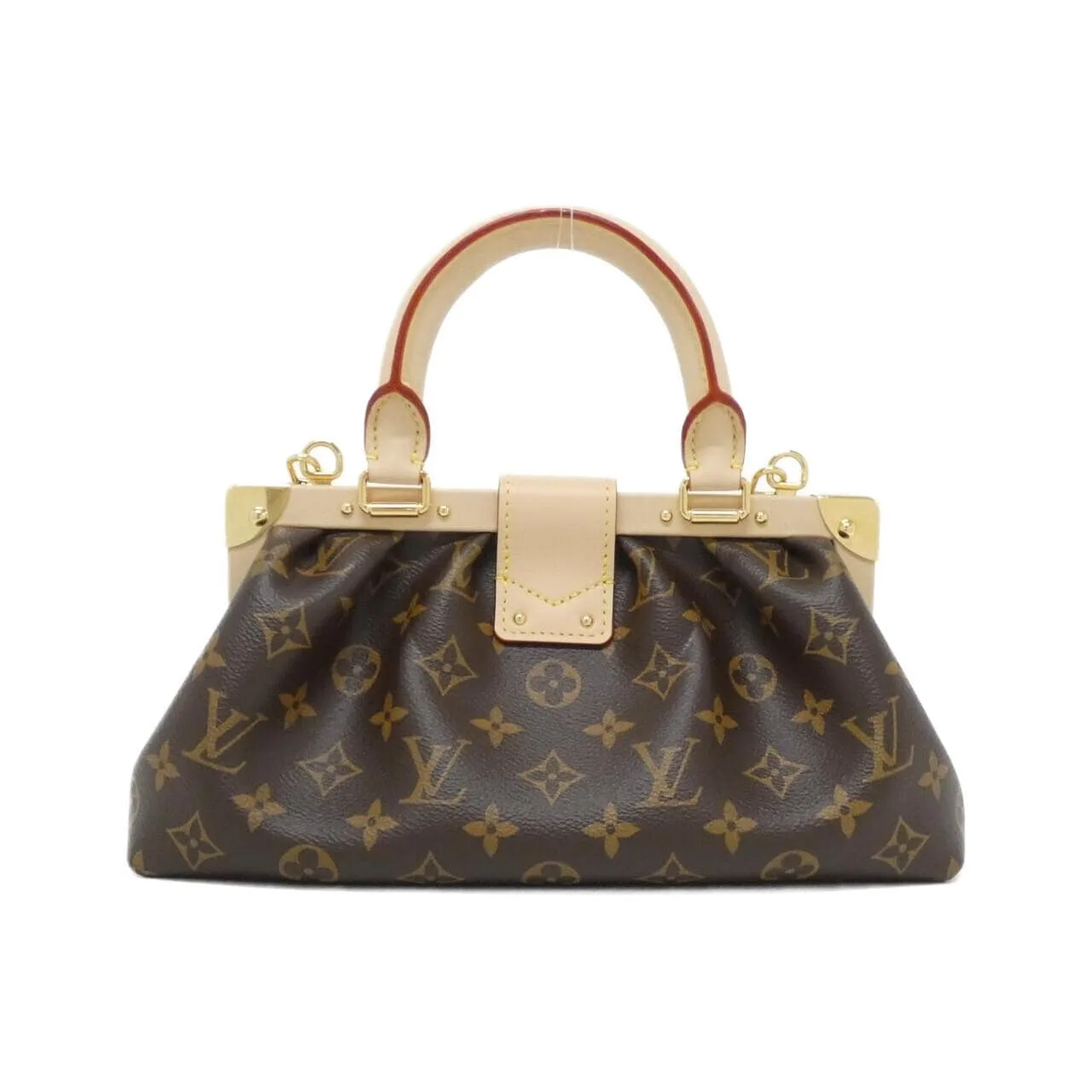 LOUIS VUITTON M46544 Handbag Monogram 黑色 Monogram 中古品A - 縮圖 2