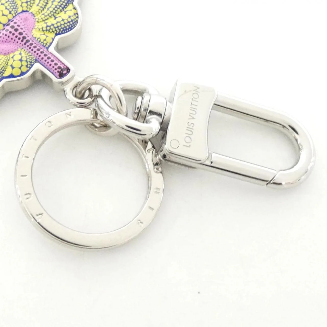 LOUIS VUITTON M01103 Key Case Yellow Rank A - Thumbnail 5