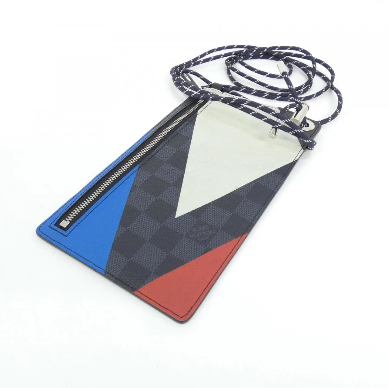 LOUIS VUITTON Pochette N41630 Wallet Damier Black Damier Rank A - Thumbnail 3