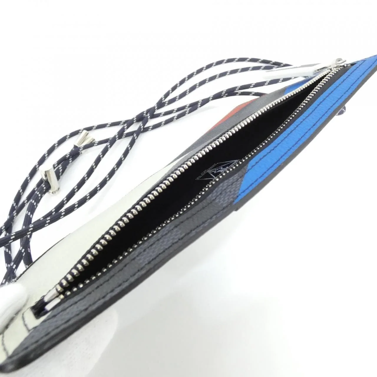 LOUIS VUITTON Pochette N41630 Wallet Damier Black Damier Rank A - Thumbnail 7