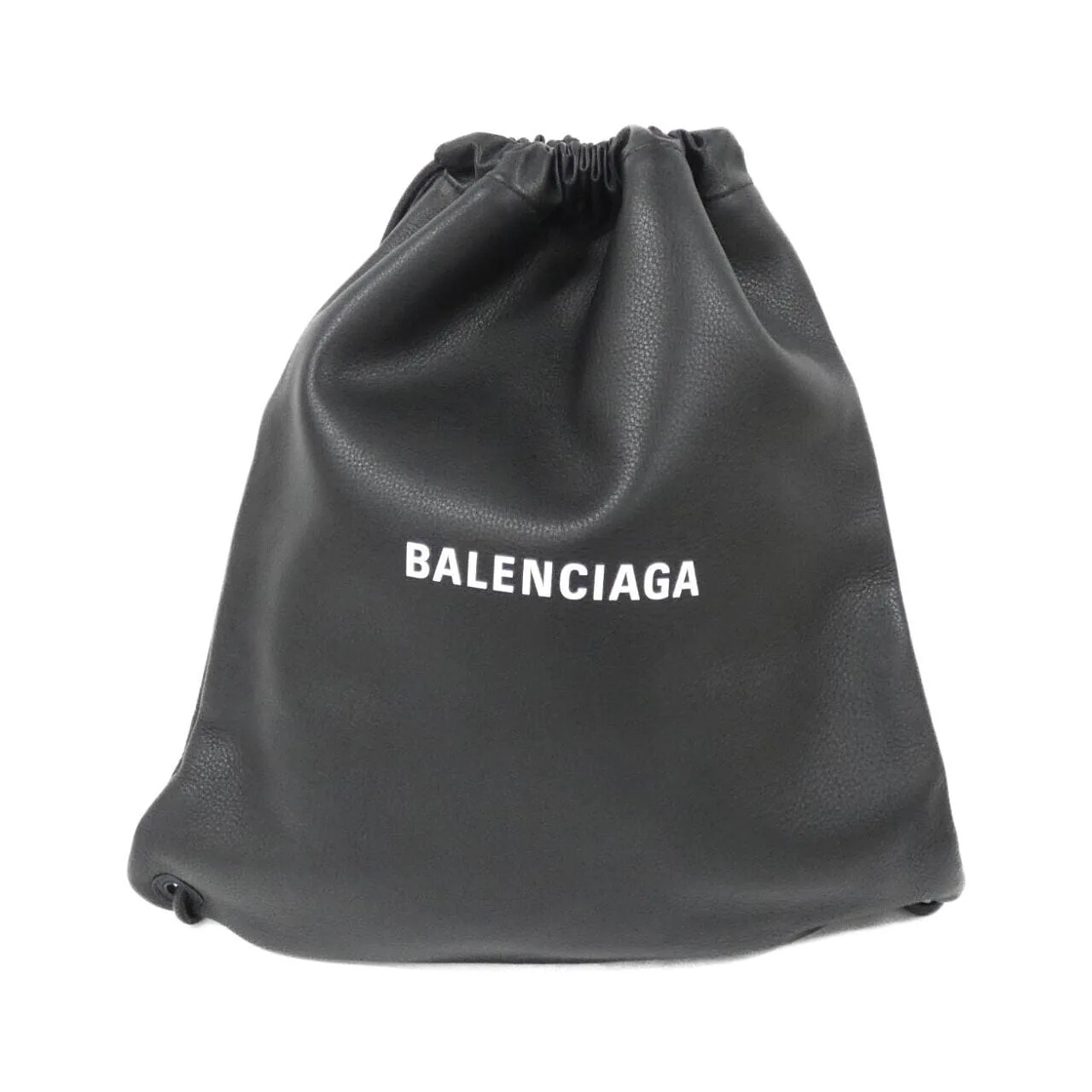 BALENCIAGA 504985 D6WBN Backpack Leather Black