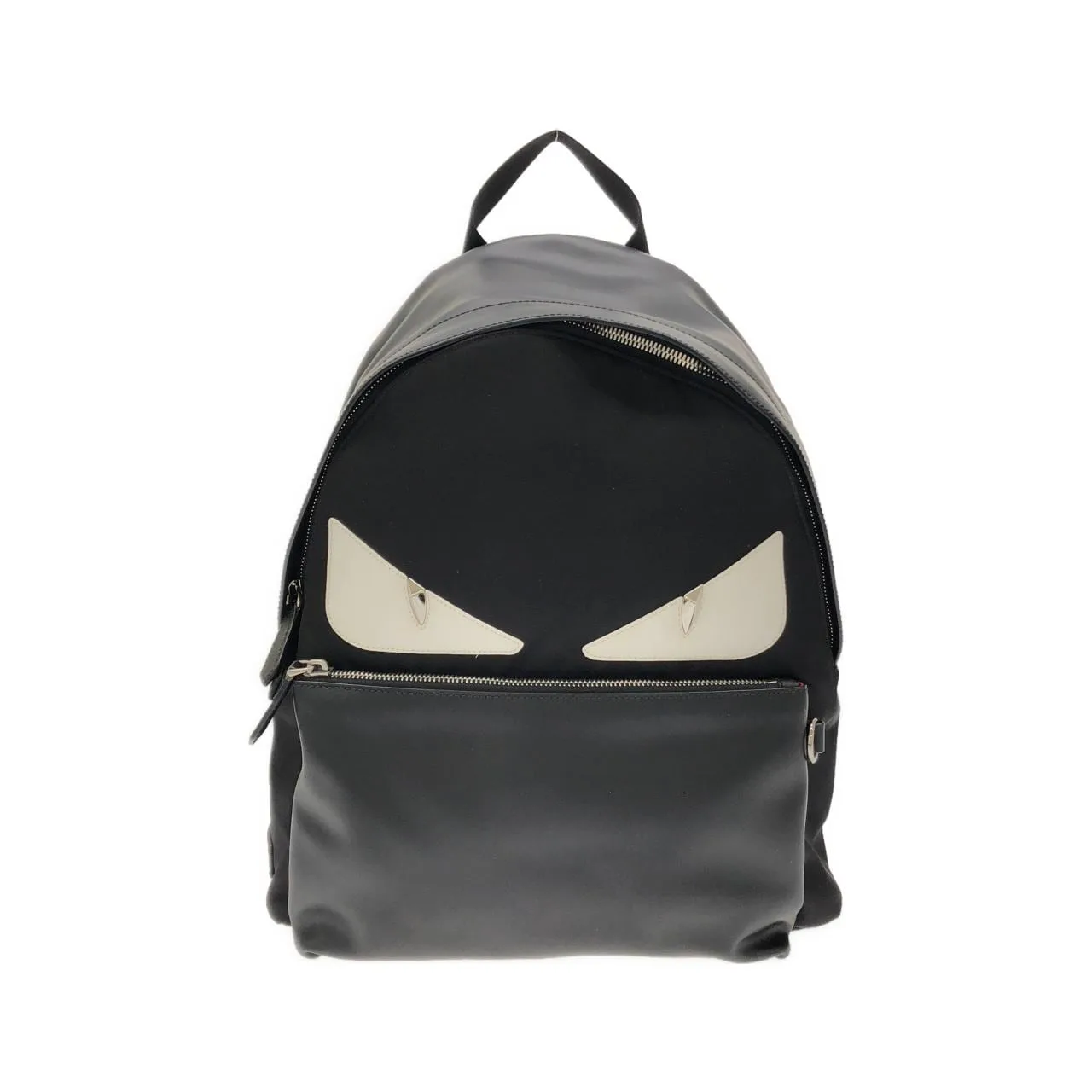 FENDI 7VZ042 A3DA Backpack Nylon Silver