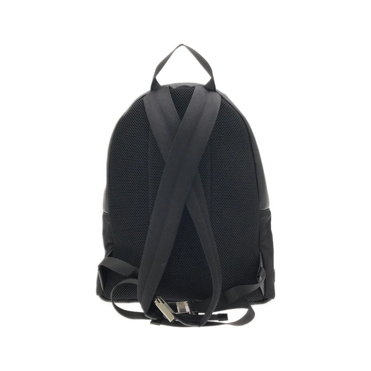 FENDI 7VZ042 A3DA Backpack Nylon 銀色 尼龍 中古品A - 縮圖 2