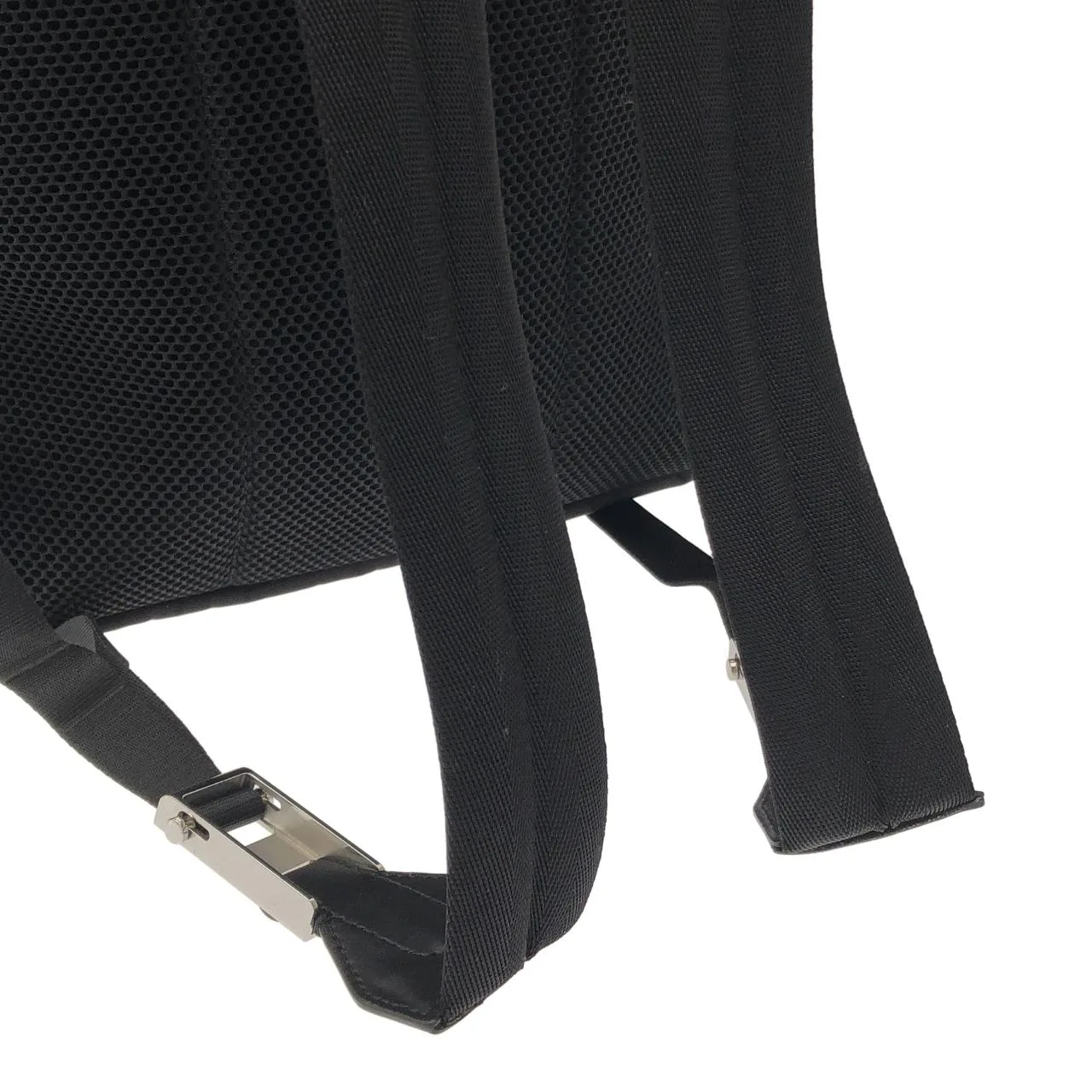 FENDI 7VZ042 A3DA Backpack Nylon 銀色 尼龍 中古品A - 縮圖 5