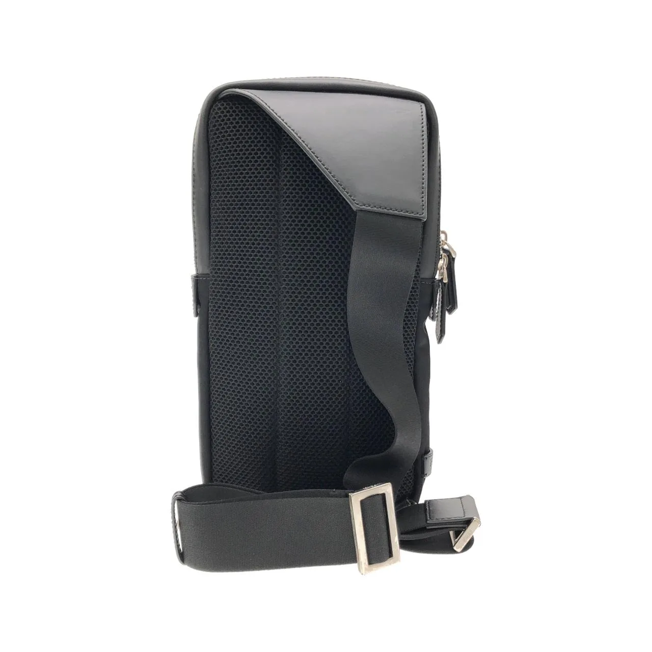 FENDI 7VZ033 A2FT Shoulder Nylon Black Nylon Rank A - Thumbnail 2