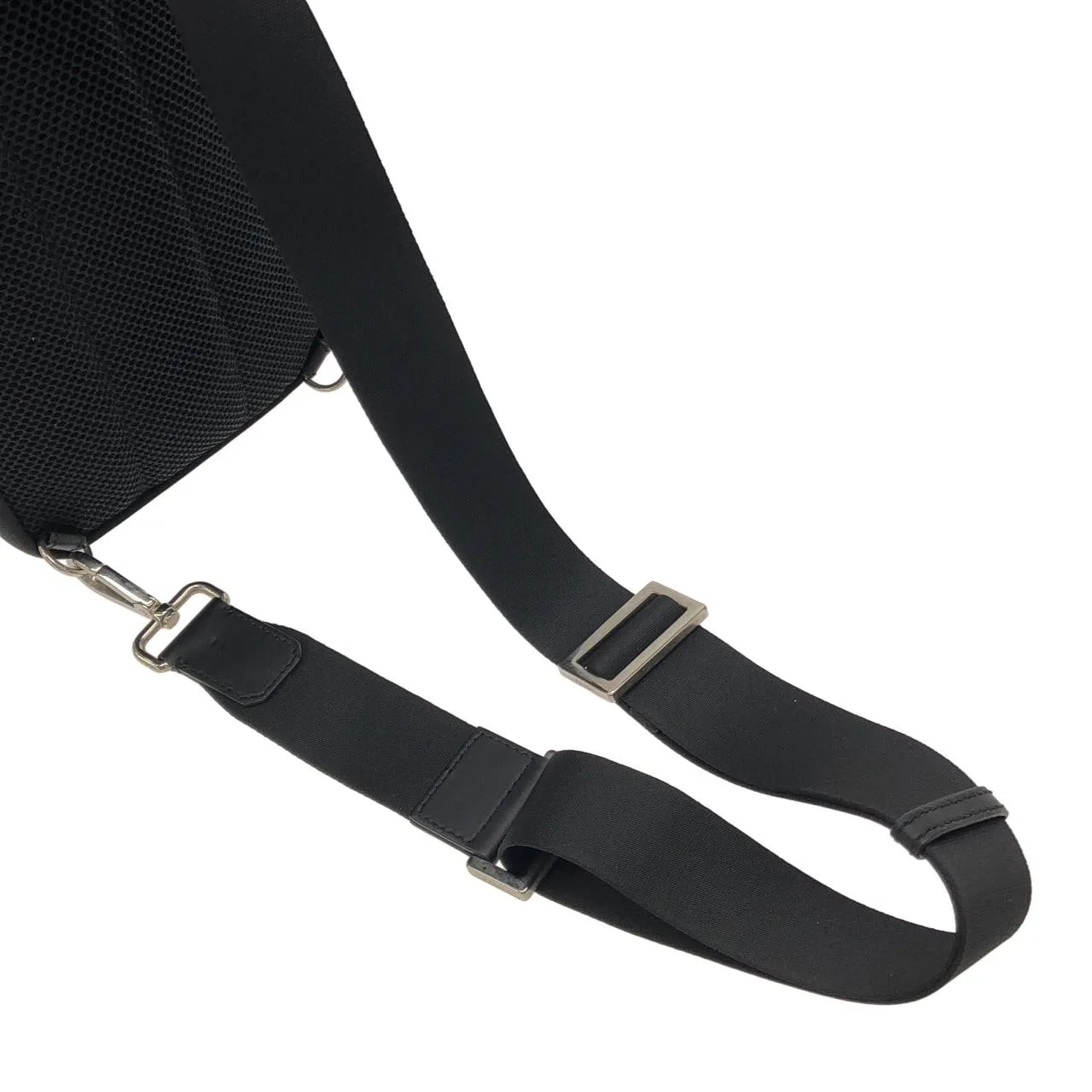 FENDI 7VZ033 A2FT Shoulder Nylon Black Nylon Rank A - Thumbnail 6