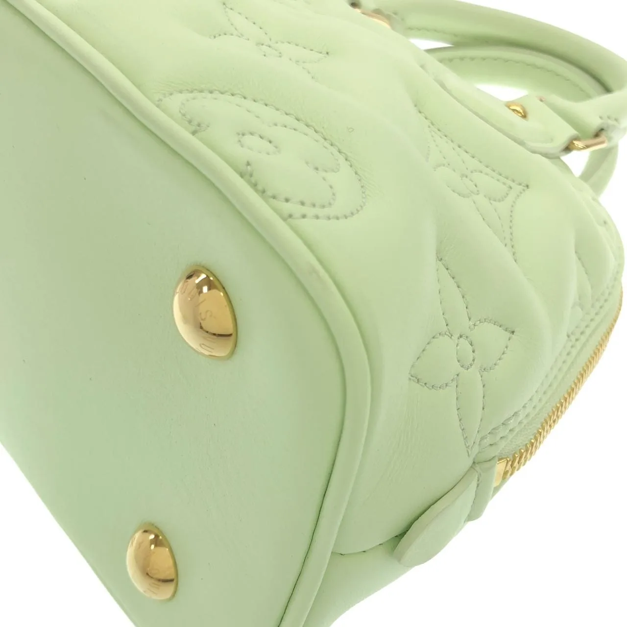 LOUIS VUITTON Alma M20855 Handbag Lambskin 黑色 羊皮 中古品A - 縮圖 2