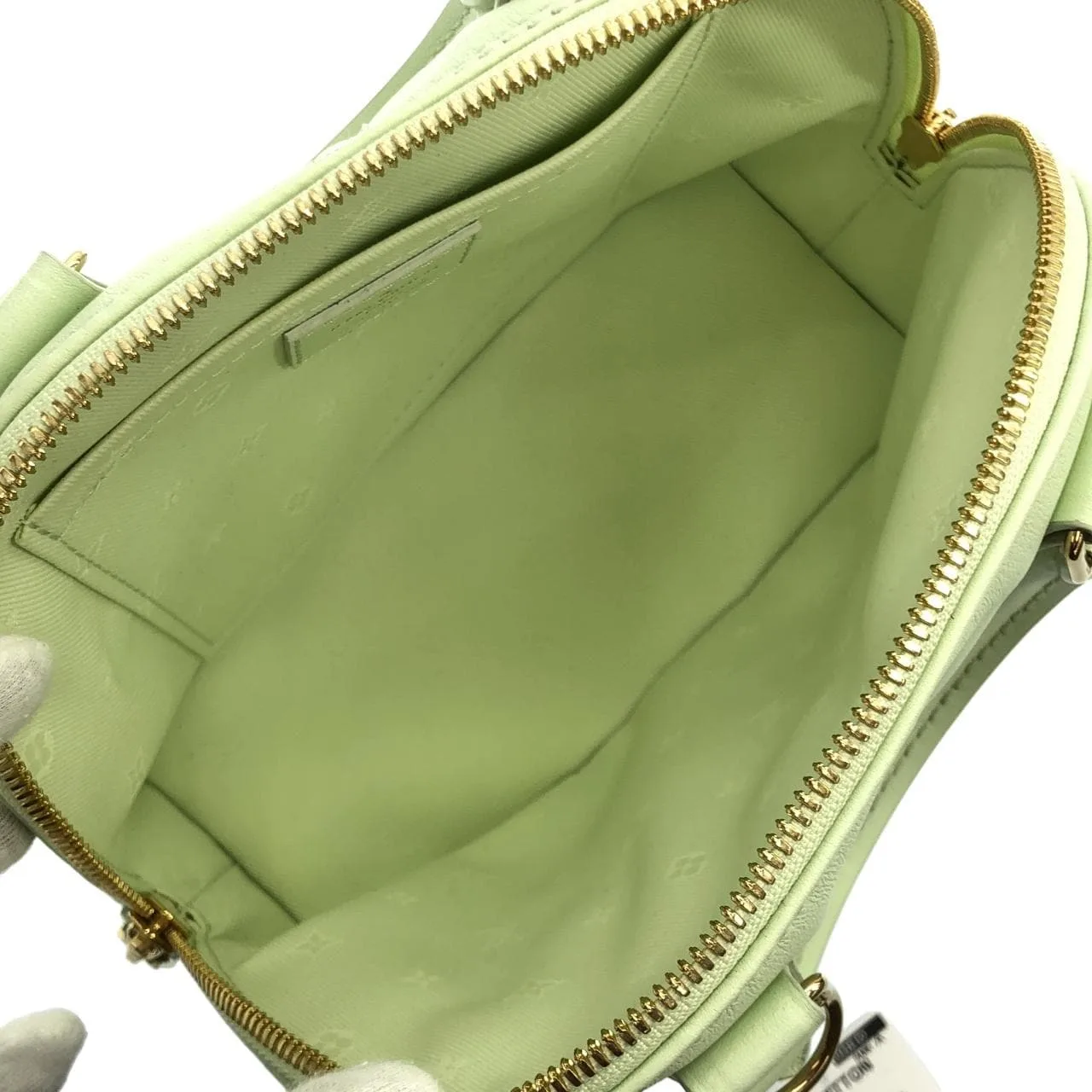 LOUIS VUITTON Alma M20855 Handbag Lambskin 黑色 羊皮 中古品A - 縮圖 6