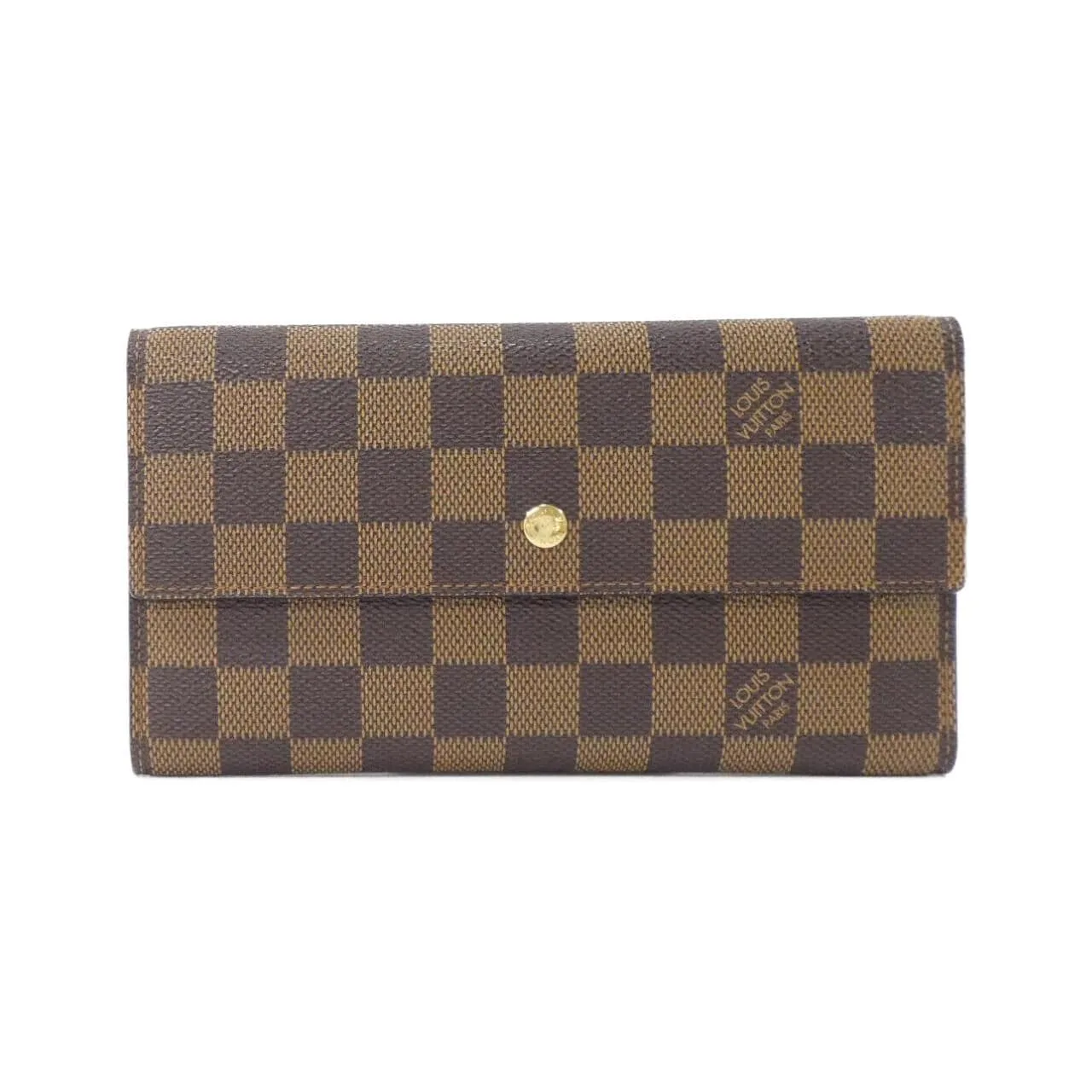 LOUIS VUITTON N61215 Wallet Damier Black